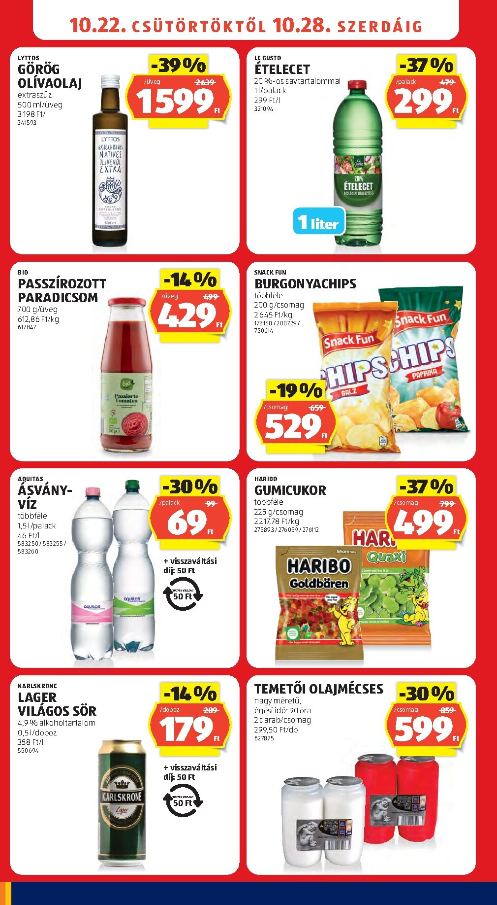 aldi - Aldi hirdetmény a következő hétre csütörtöktől 2026.10.22.-tól szerdától 2026.10.28.-ig - page: 12