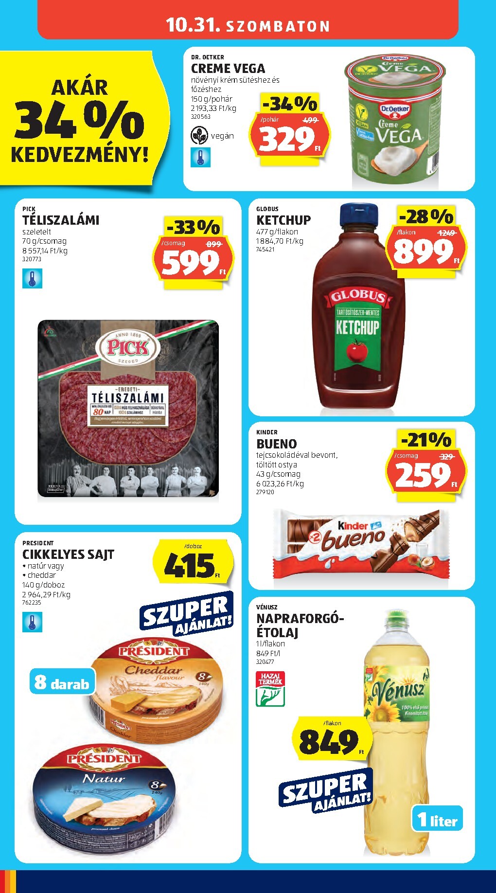 aldi - Aldi hirdetmény a következő hétre csütörtöktől 2026.10.29.-tól szerdától 2026.11.04.-ig - page: 32