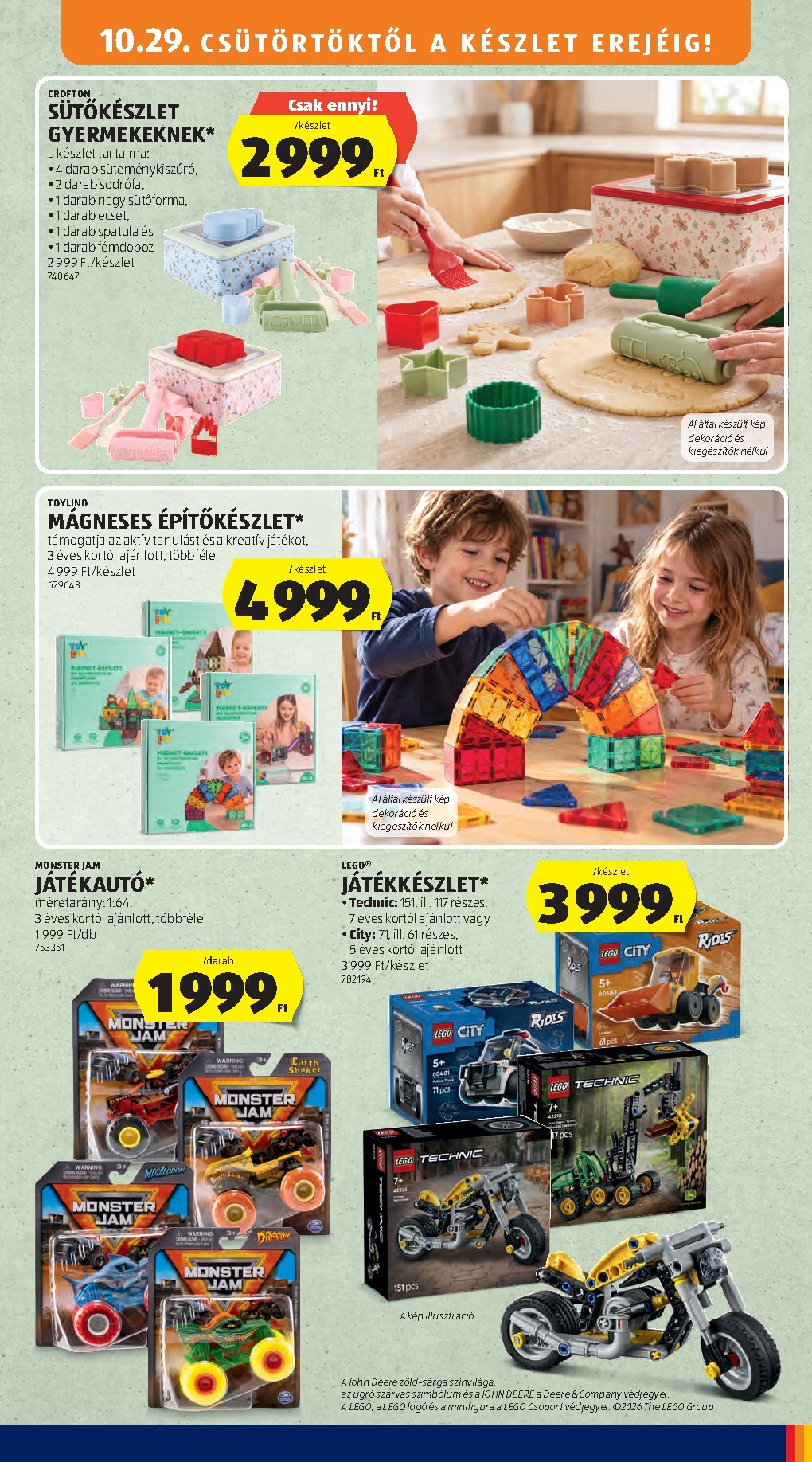 aldi - Aldi hirdetmény a következő hétre csütörtöktől 2026.10.29.-tól szerdától 2026.11.04.-ig - page: 43