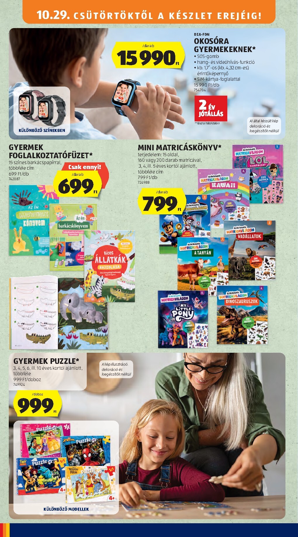 aldi - Aldi hirdetmény a következő hétre csütörtöktől 2026.10.29.-tól szerdától 2026.11.04.-ig - page: 44