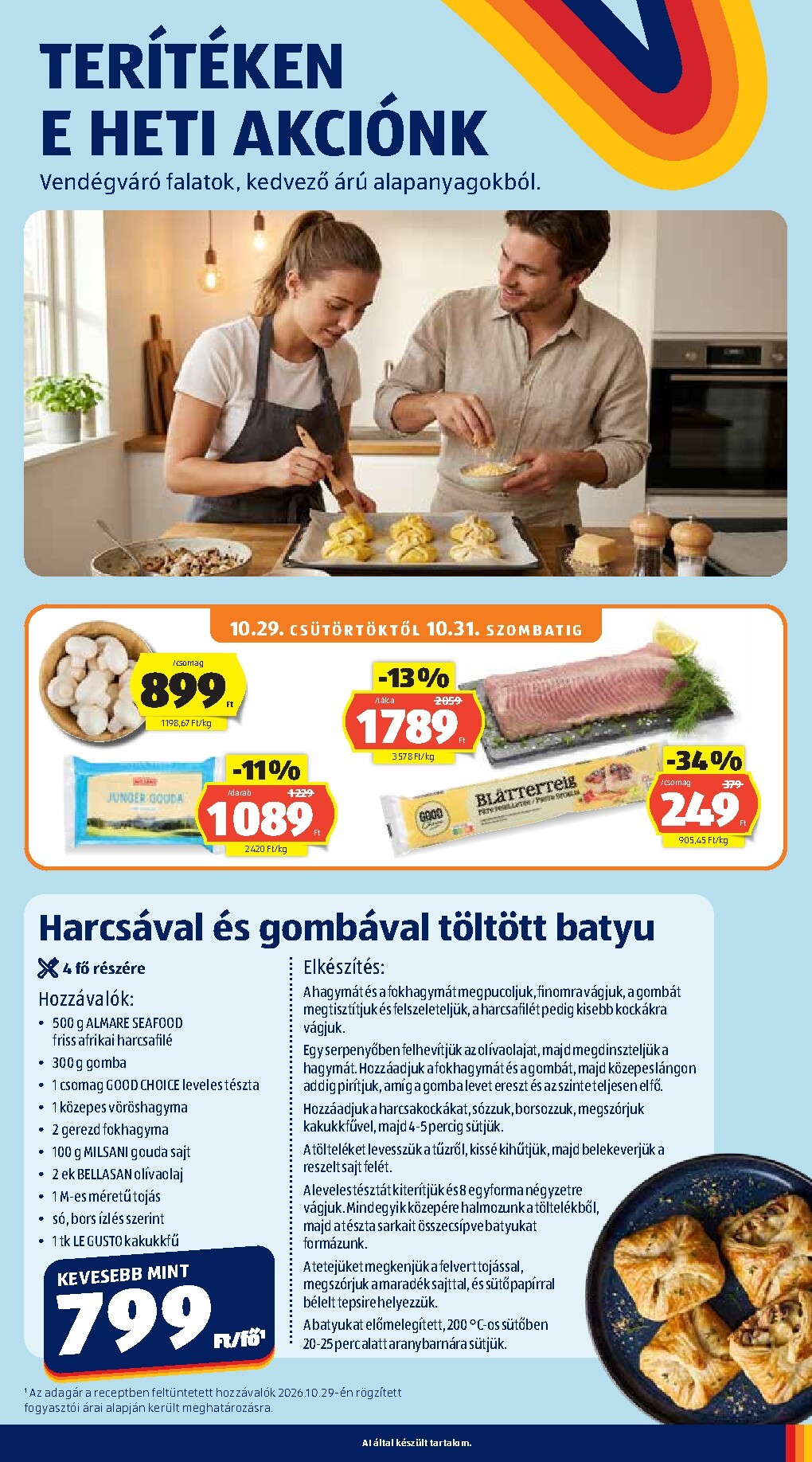 aldi - Aldi hirdetmény a következő hétre csütörtöktől 2026.10.29.-tól szerdától 2026.11.04.-ig - page: 53