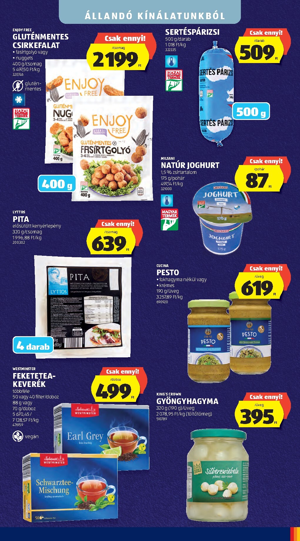 aldi - Aldi hirdetmény a következő hétre csütörtöktől 2026.10.29.-tól szerdától 2026.11.04.-ig - page: 3
