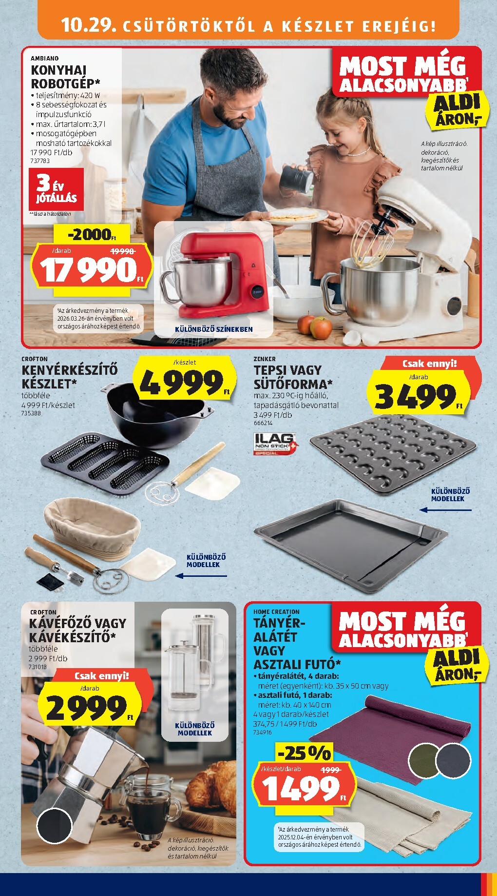 aldi - Aldi hirdetmény a következő hétre csütörtöktől 2026.10.29.-tól szerdától 2026.11.04.-ig - page: 41