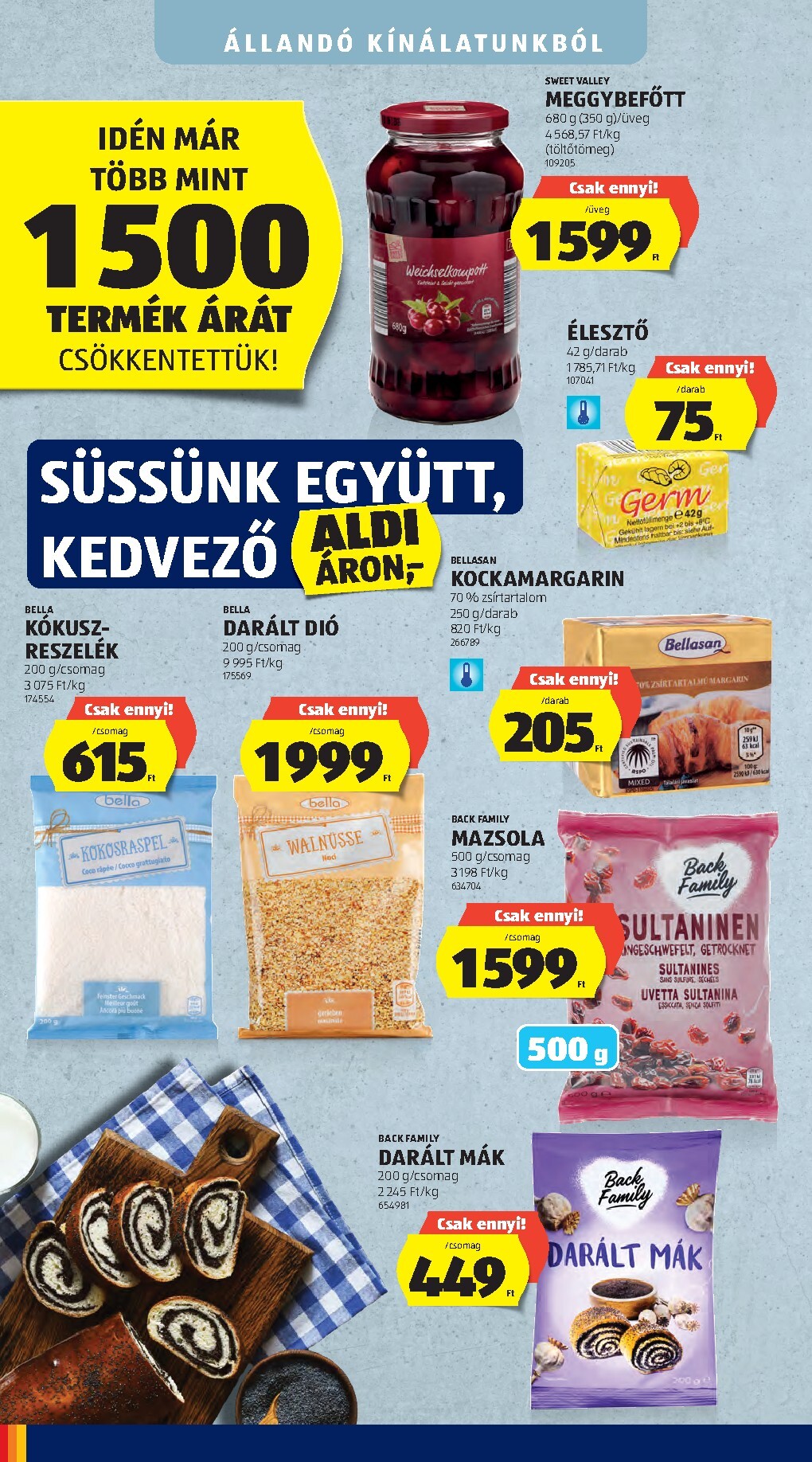 aldi - Aldi hirdetmény a következő hétre csütörtöktől 2026.10.29.-tól szerdától 2026.11.04.-ig - page: 40