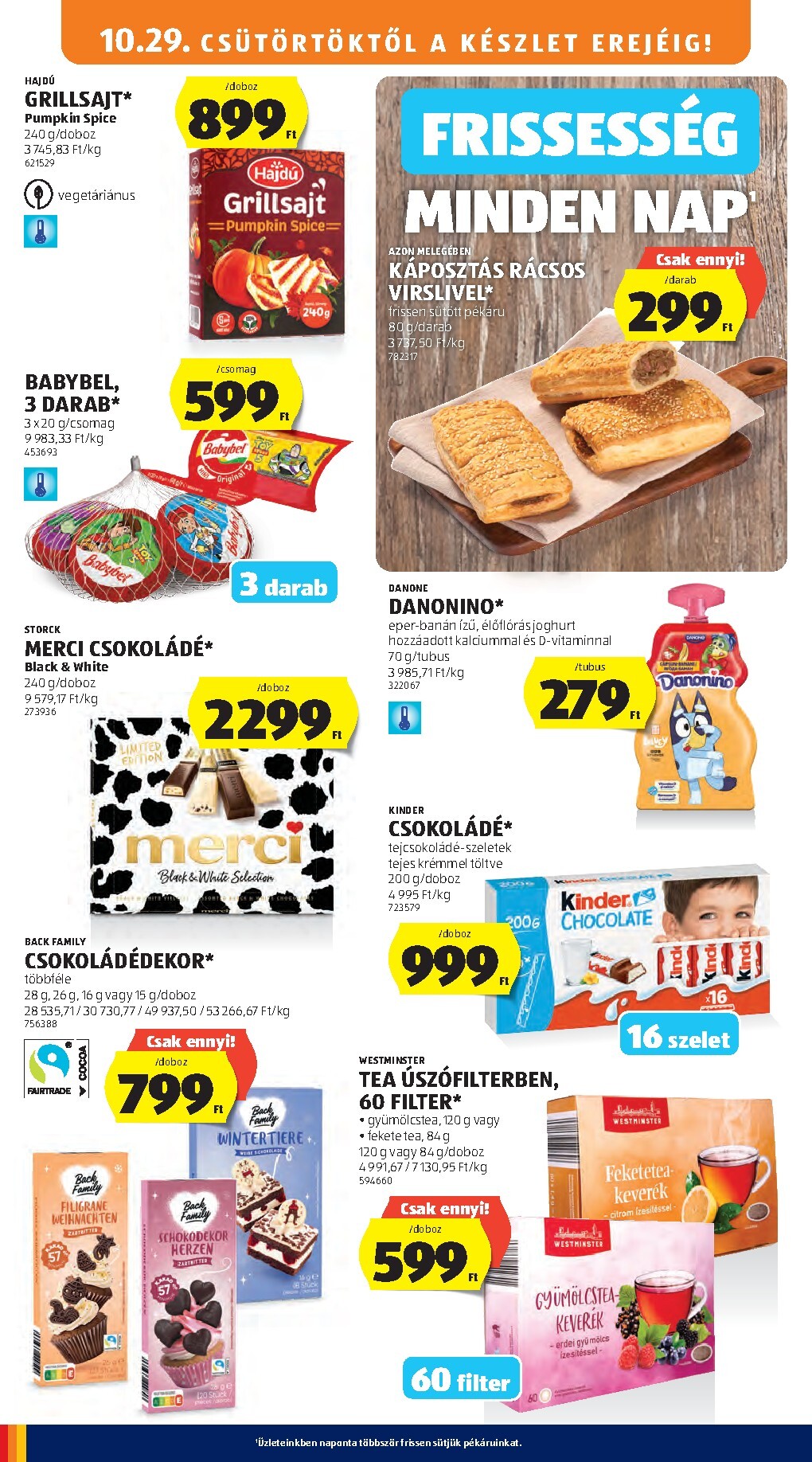 aldi - Aldi hirdetmény a következő hétre csütörtöktől 2026.10.29.-tól szerdától 2026.11.04.-ig - page: 16