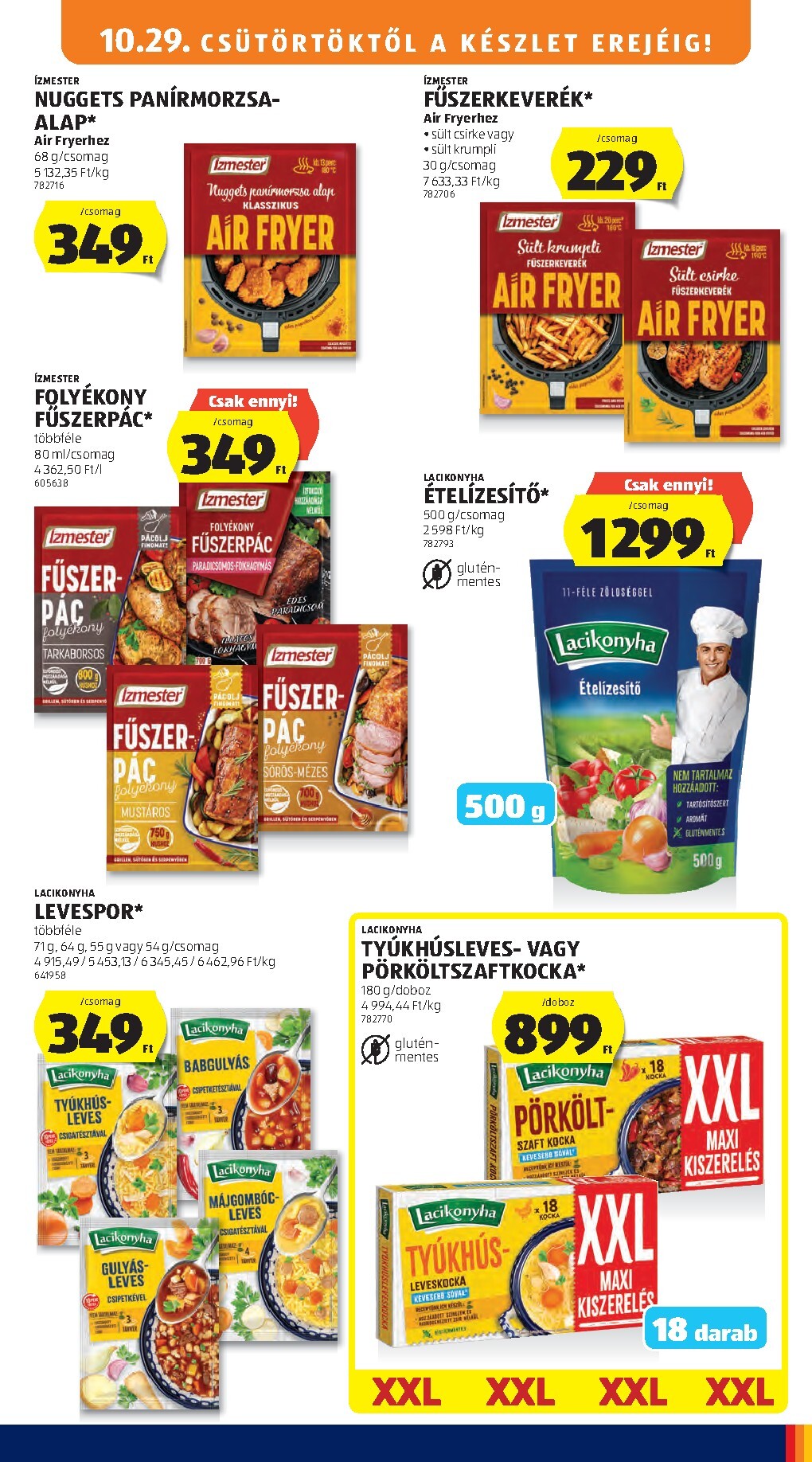 aldi - Aldi hirdetmény a következő hétre csütörtöktől 2026.10.29.-tól szerdától 2026.11.04.-ig - page: 17