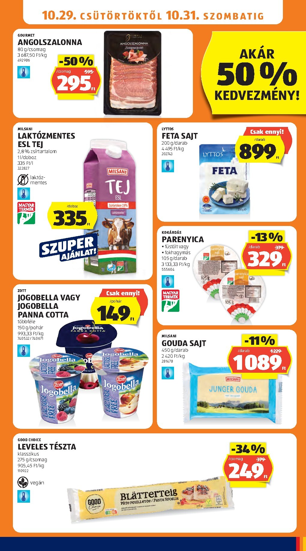 aldi - Aldi hirdetmény a következő hétre csütörtöktől 2026.10.29.-tól szerdától 2026.11.04.-ig - page: 13
