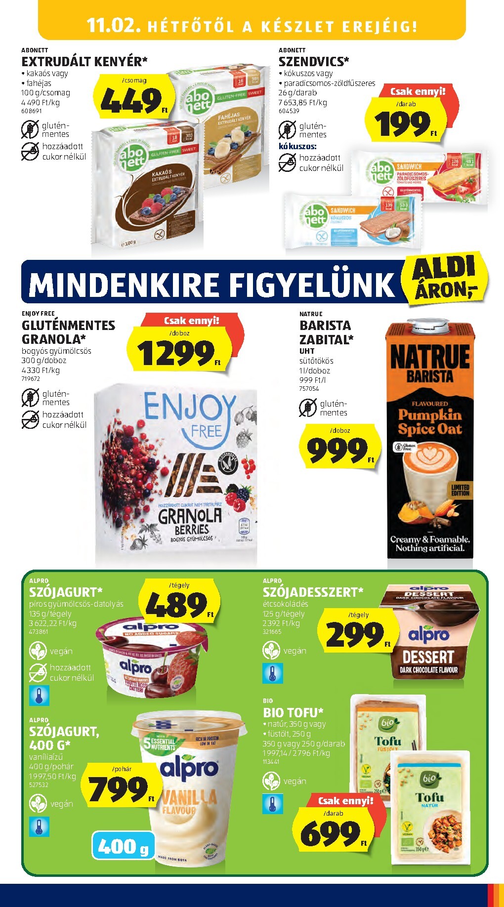 aldi - Aldi hirdetmény a következő hétre csütörtöktől 2026.10.29.-tól szerdától 2026.11.04.-ig - page: 25