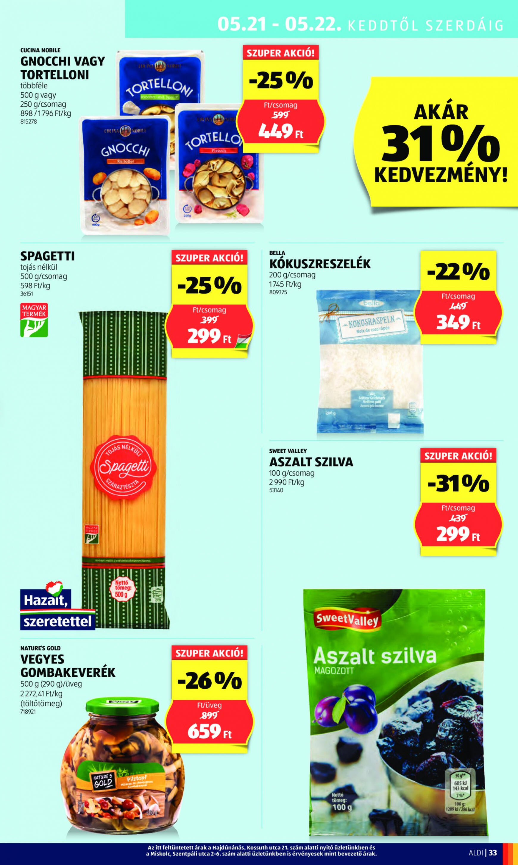 aldi - Aktuális újság Aldi 05.16. - 05.22. - page: 37