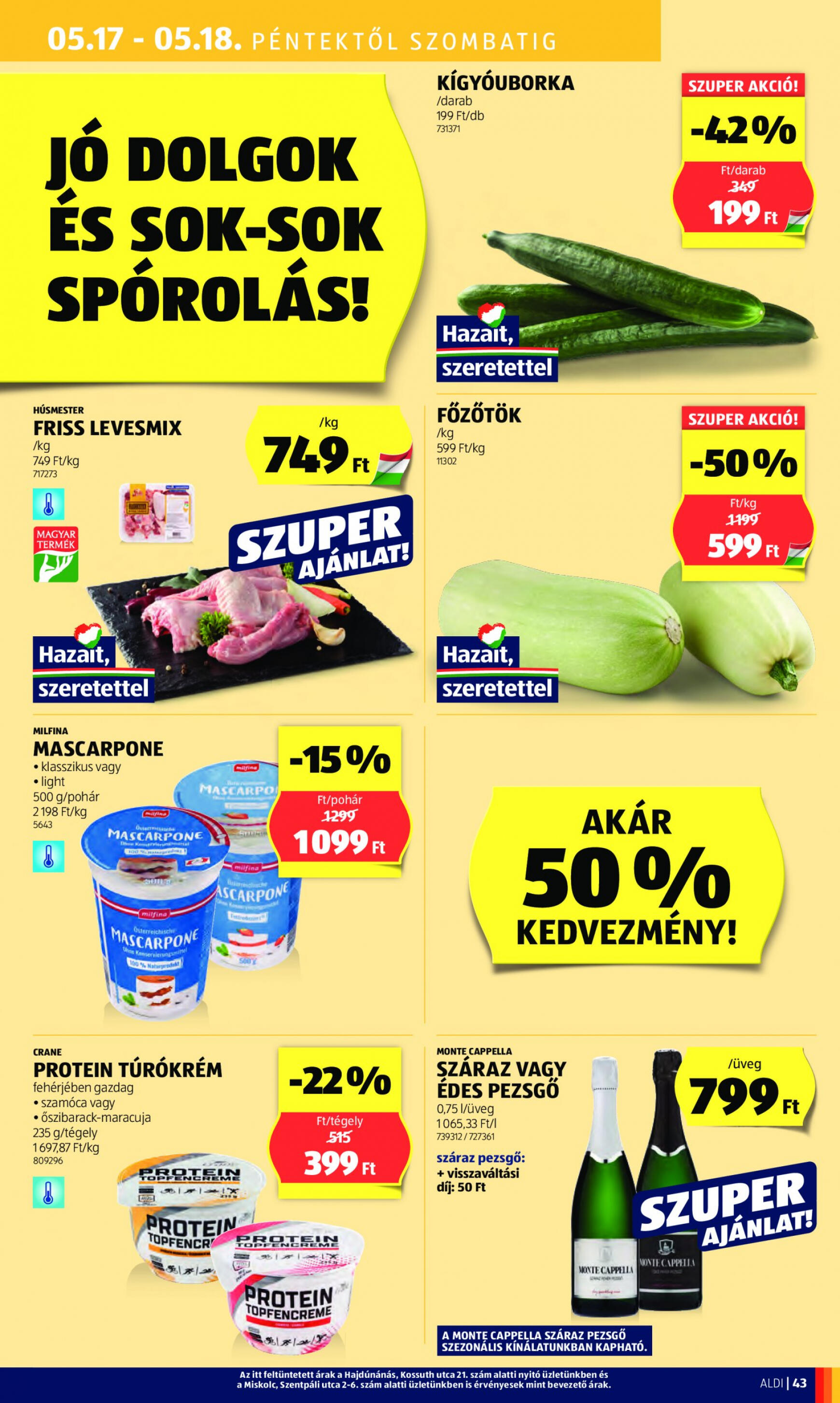 aldi - Aktuális újság Aldi 05.16. - 05.22. - page: 47