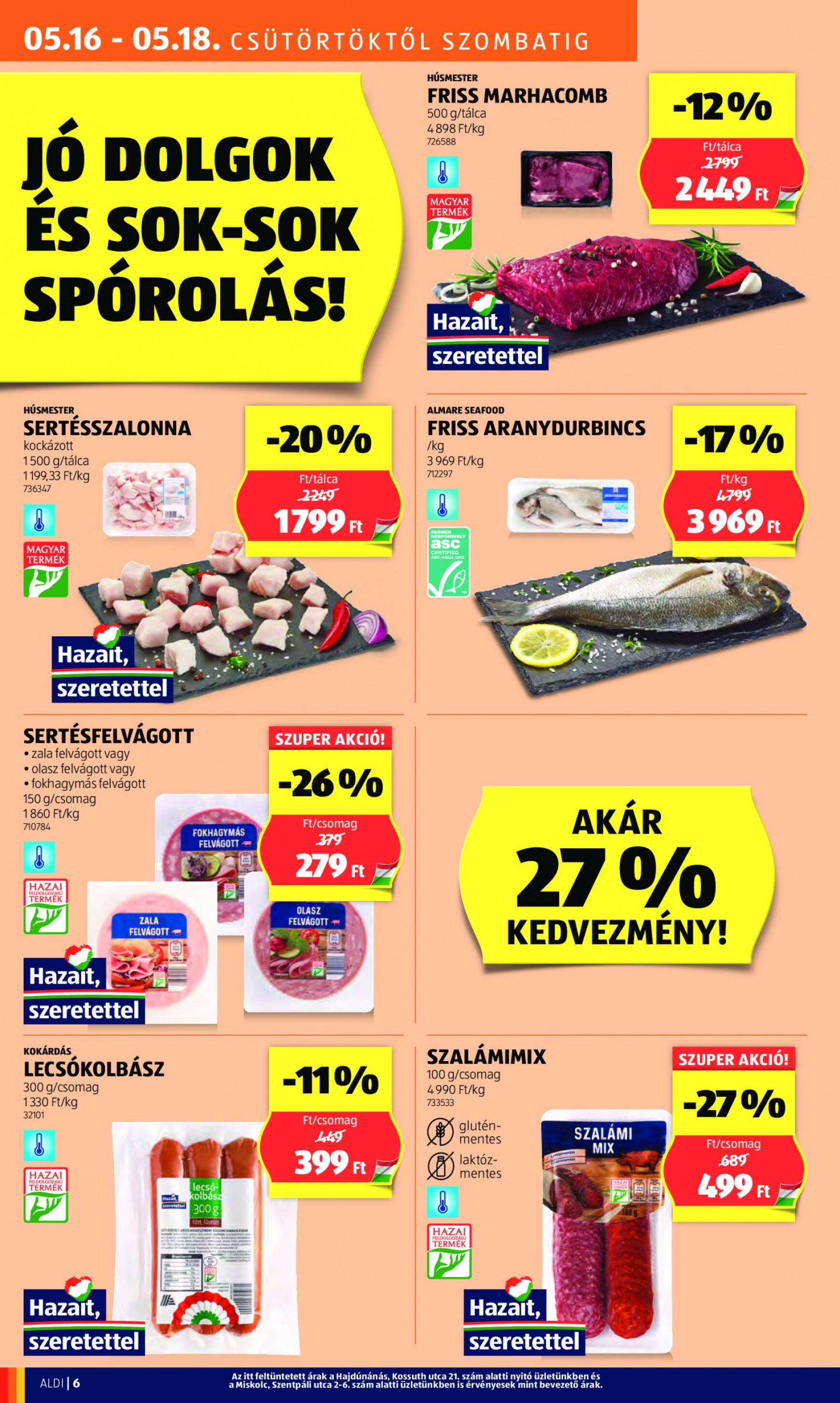 aldi - Aktuális újság Aldi 05.16. - 05.22. - page: 8