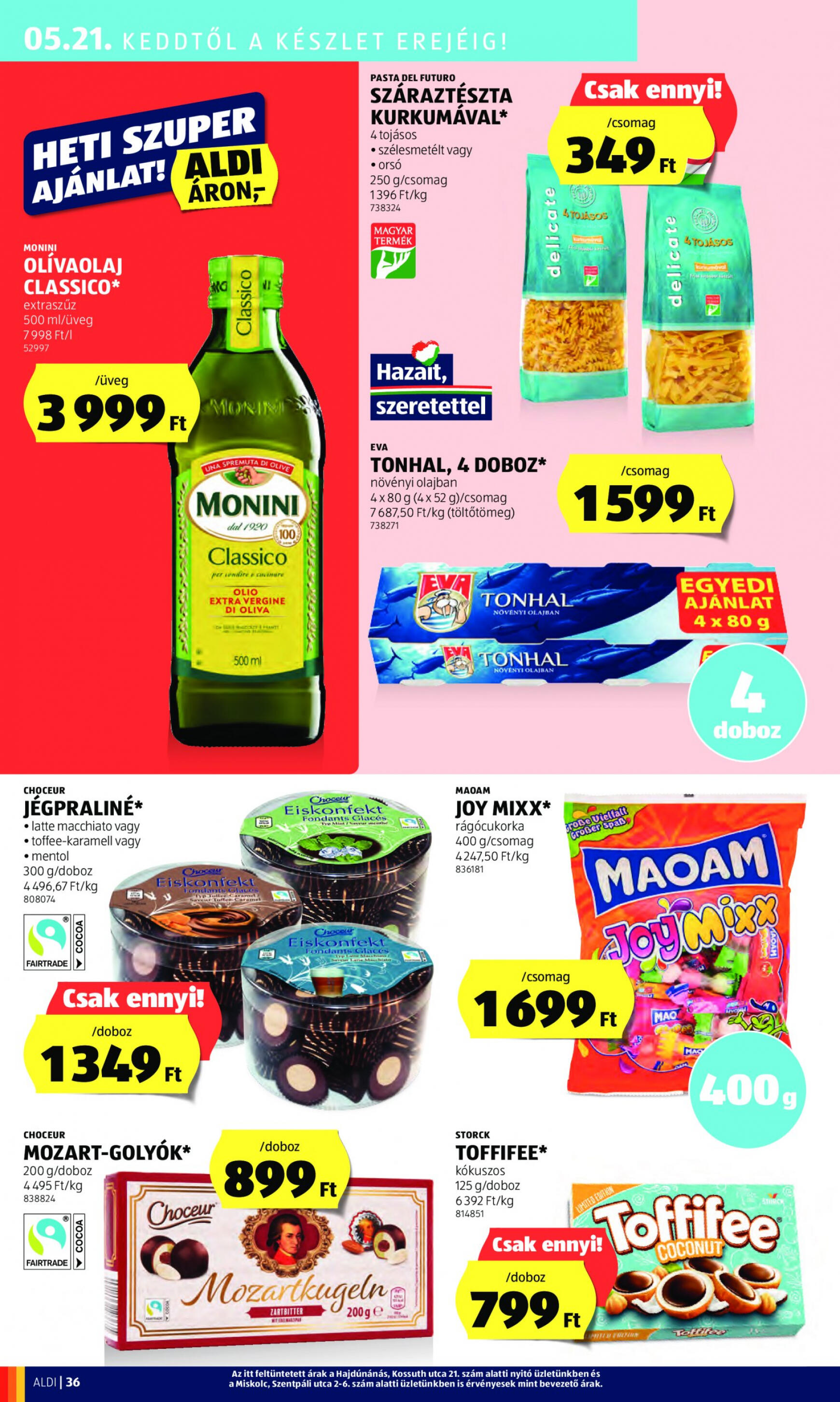 aldi - Aktuális újság Aldi 05.16. - 05.22. - page: 40