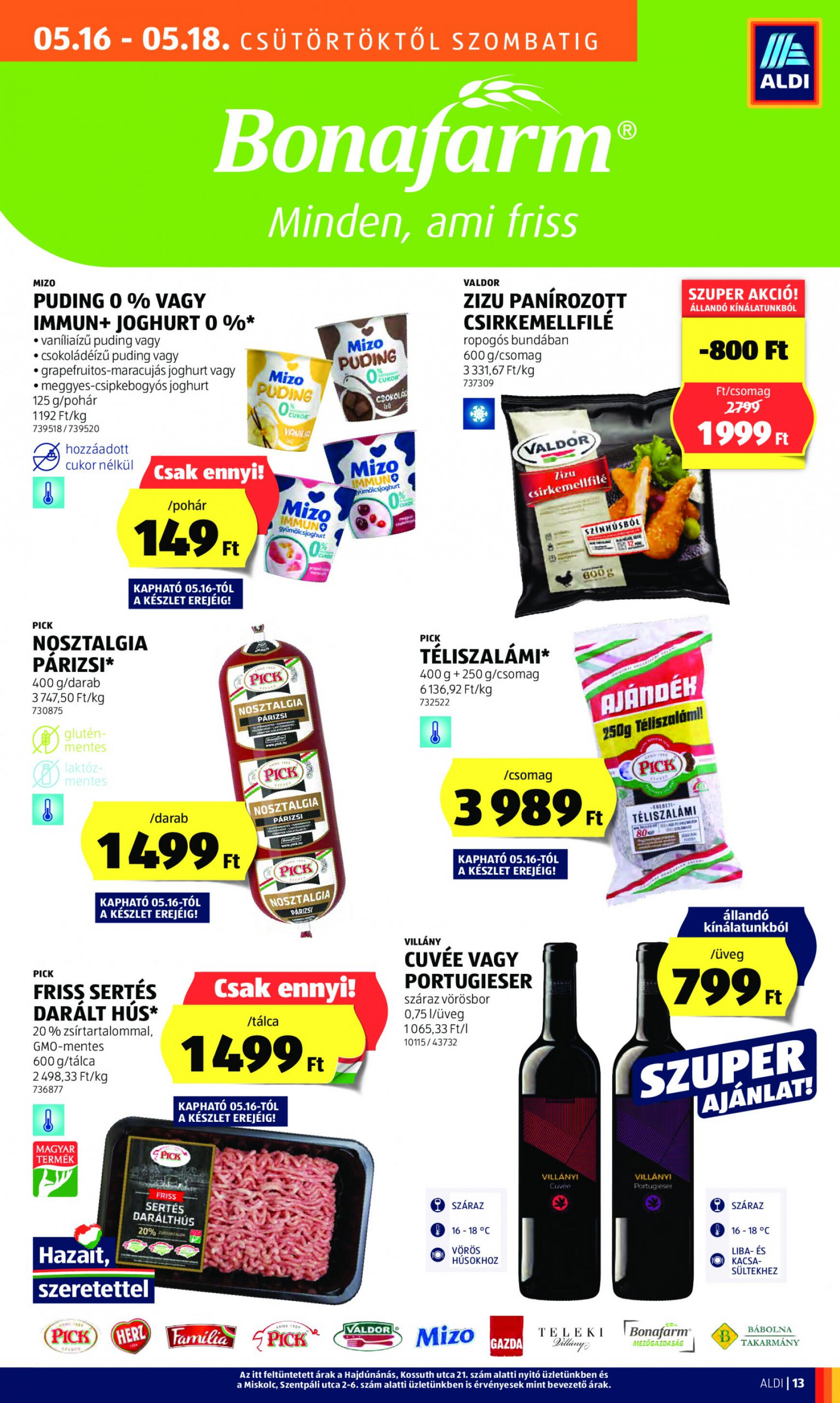 aldi - Aktuális újság Aldi 05.16. - 05.22. - page: 15