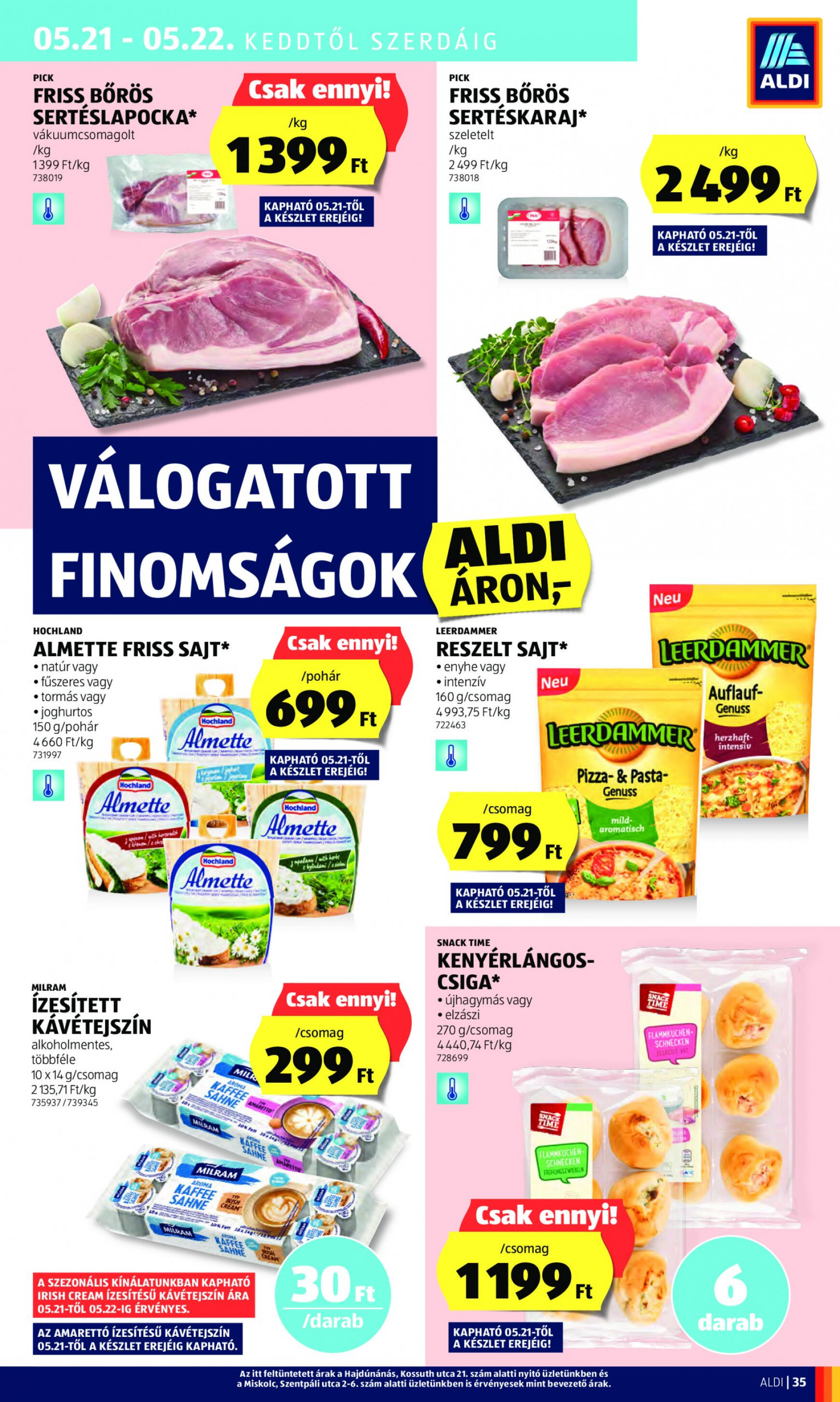 aldi - Aktuális újság Aldi 05.16. - 05.22. - page: 39