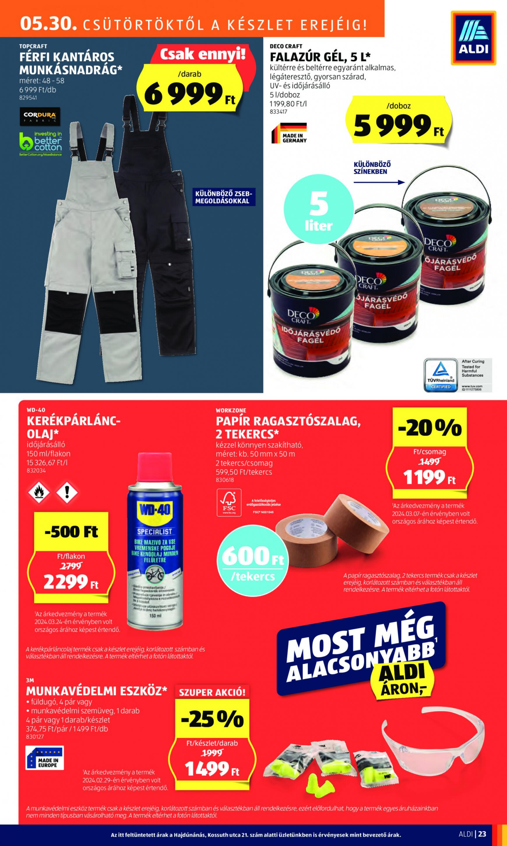 aldi - Aktuális újság Aldi 05.30. - 06.05. - page: 25