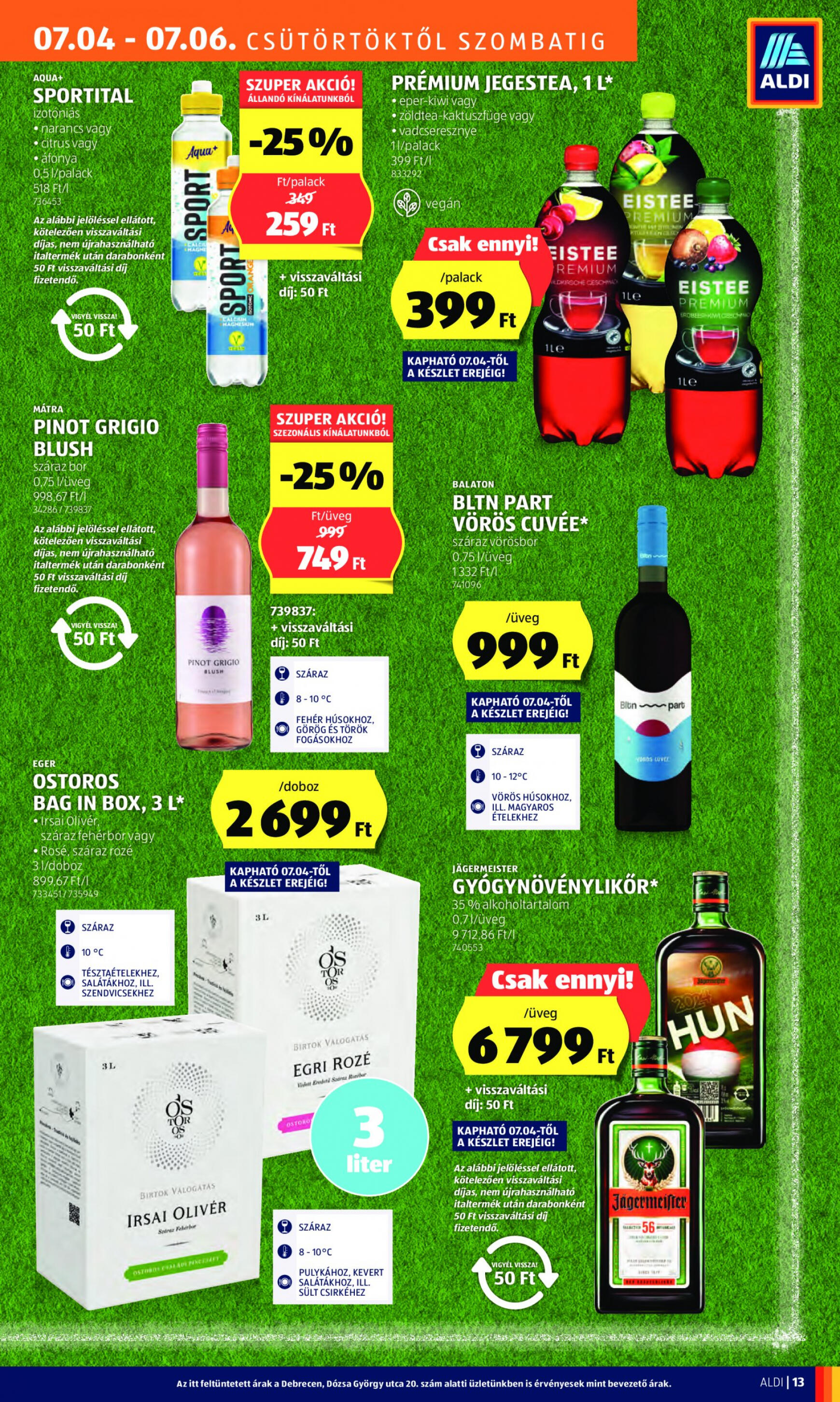 aldi - Aktuális újság Aldi 07.04. - 07.10. - page: 15