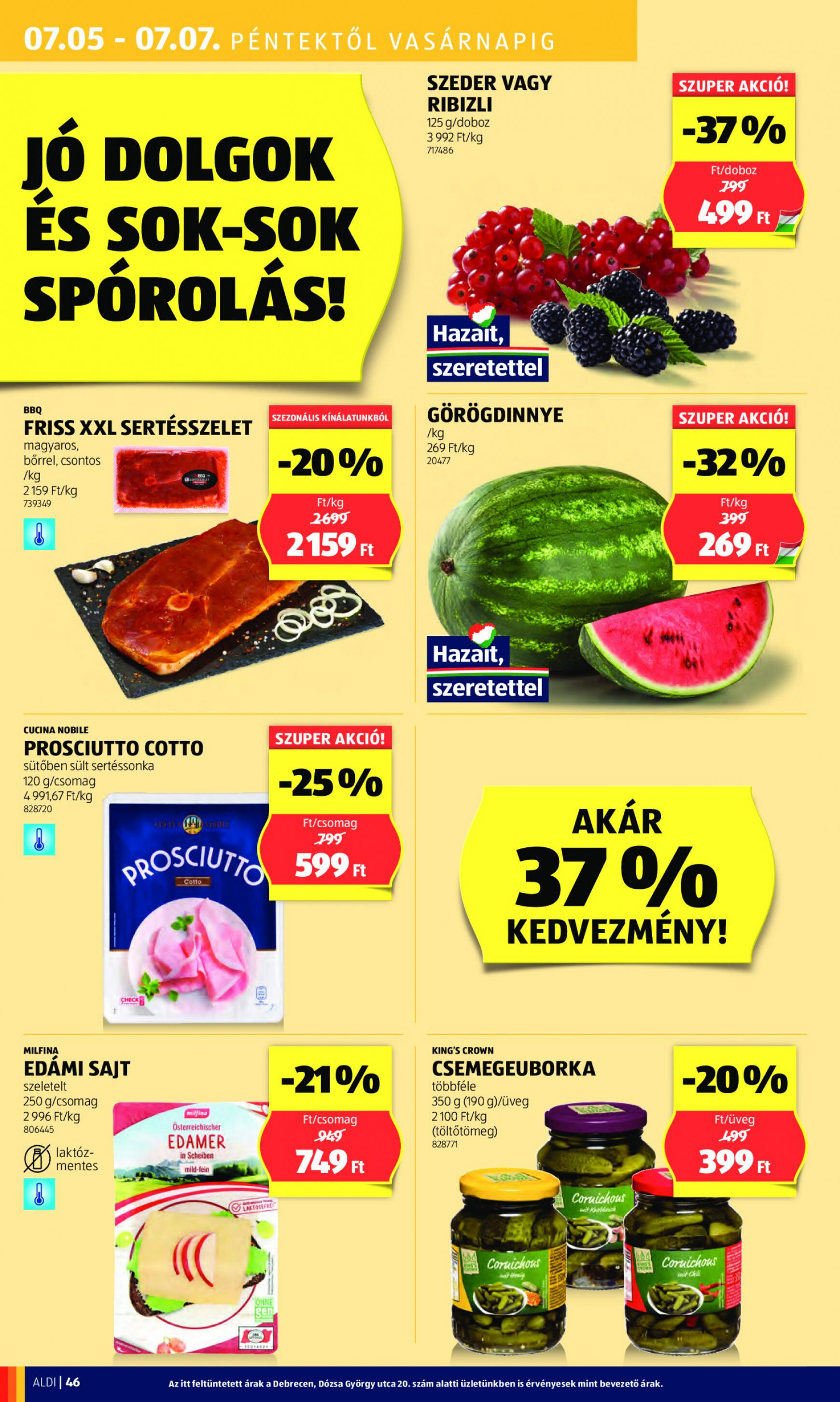 aldi - Aktuális újság Aldi 07.04. - 07.10. - page: 54