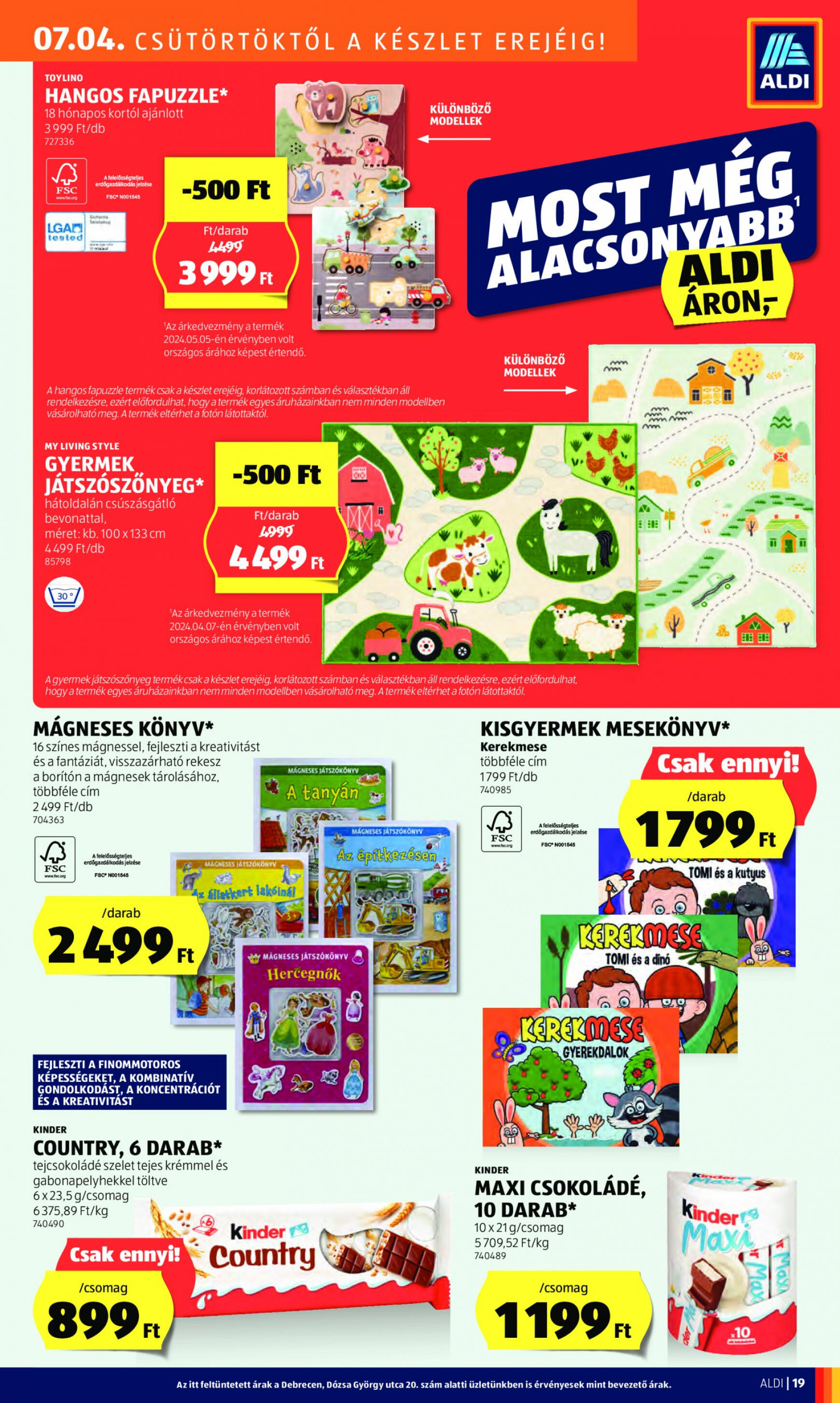 aldi - Aktuális újság Aldi 07.04. - 07.10. - page: 21