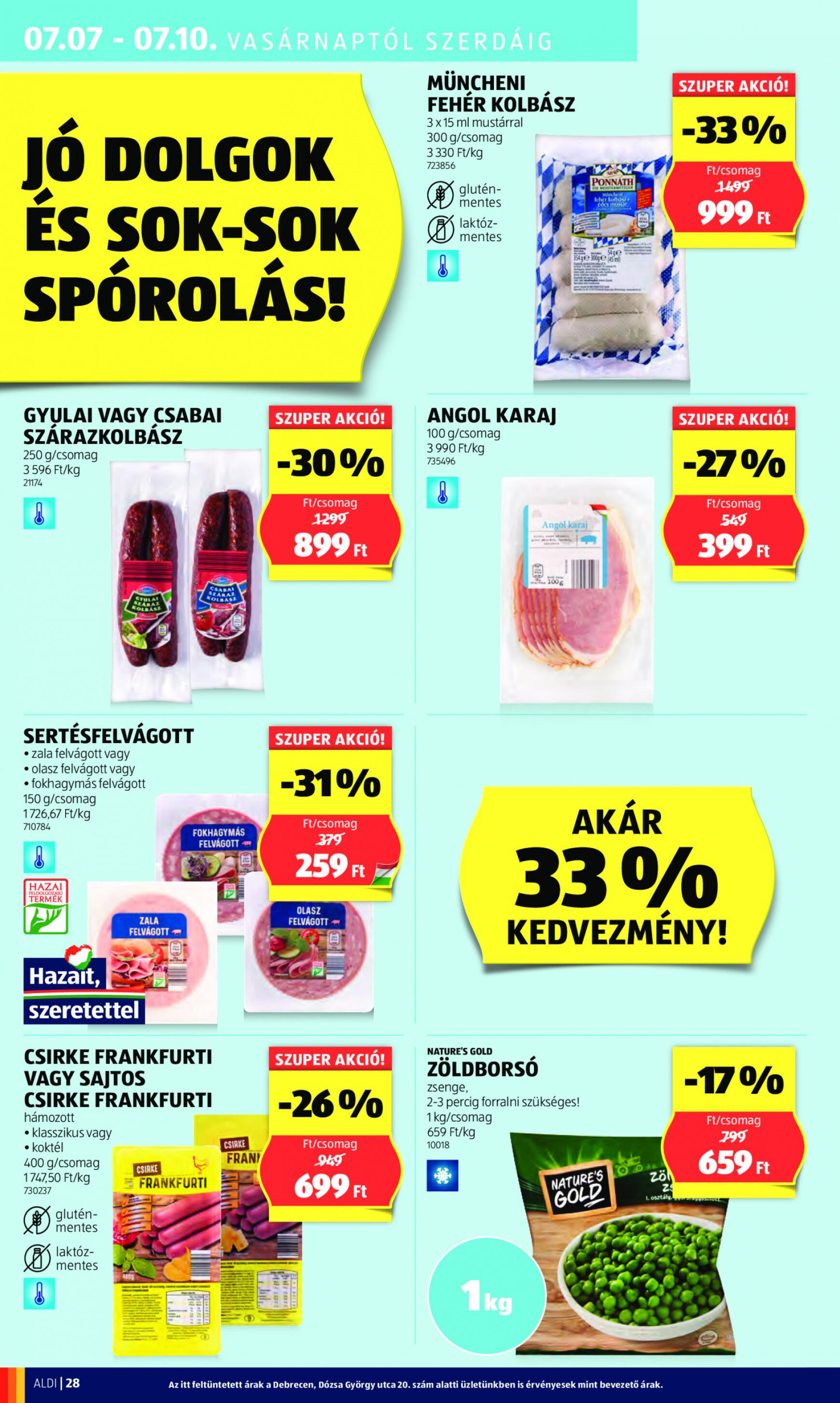 aldi - Aktuális újság Aldi 07.04. - 07.10. - page: 32