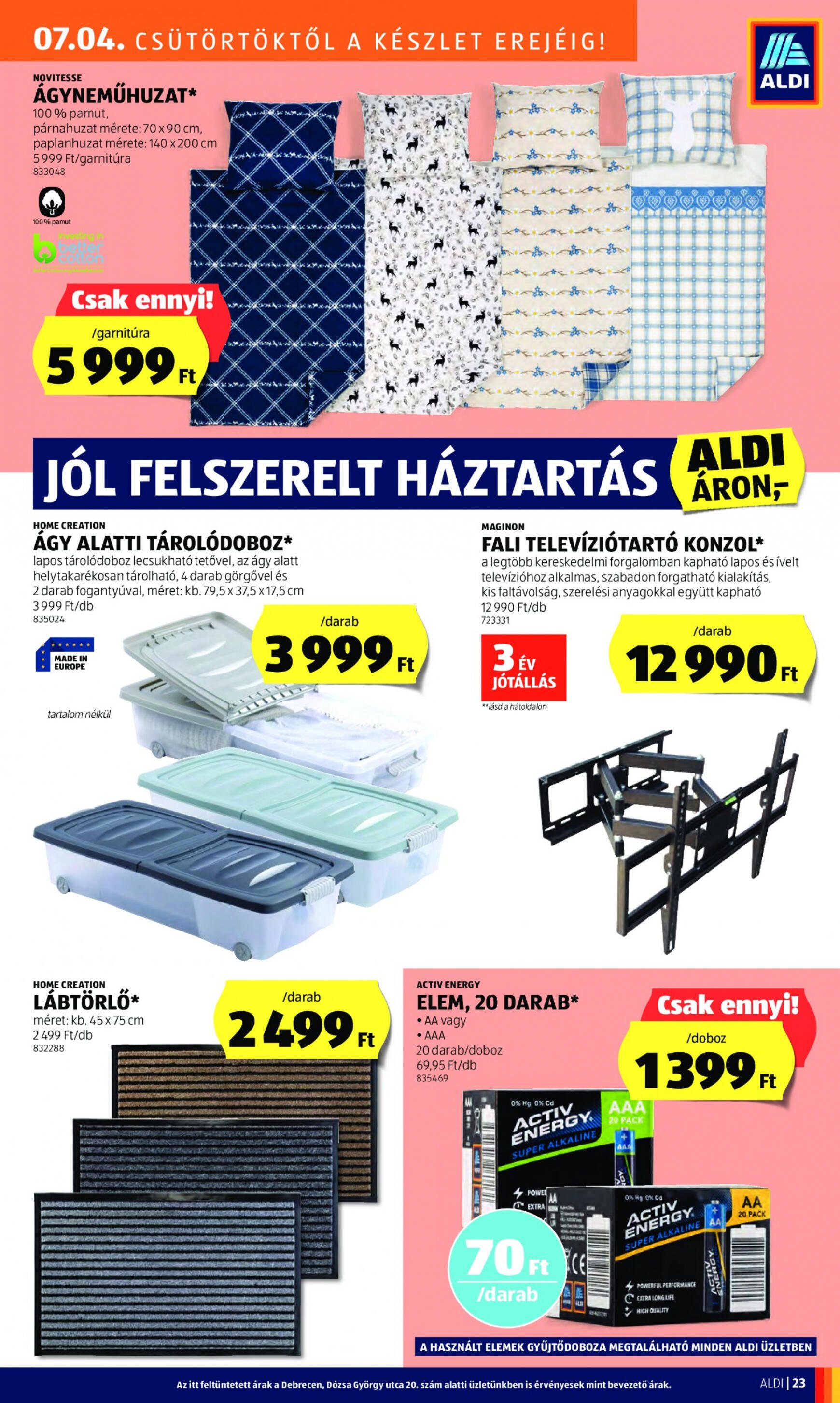 aldi - Aktuális újság Aldi 07.04. - 07.10. - page: 25