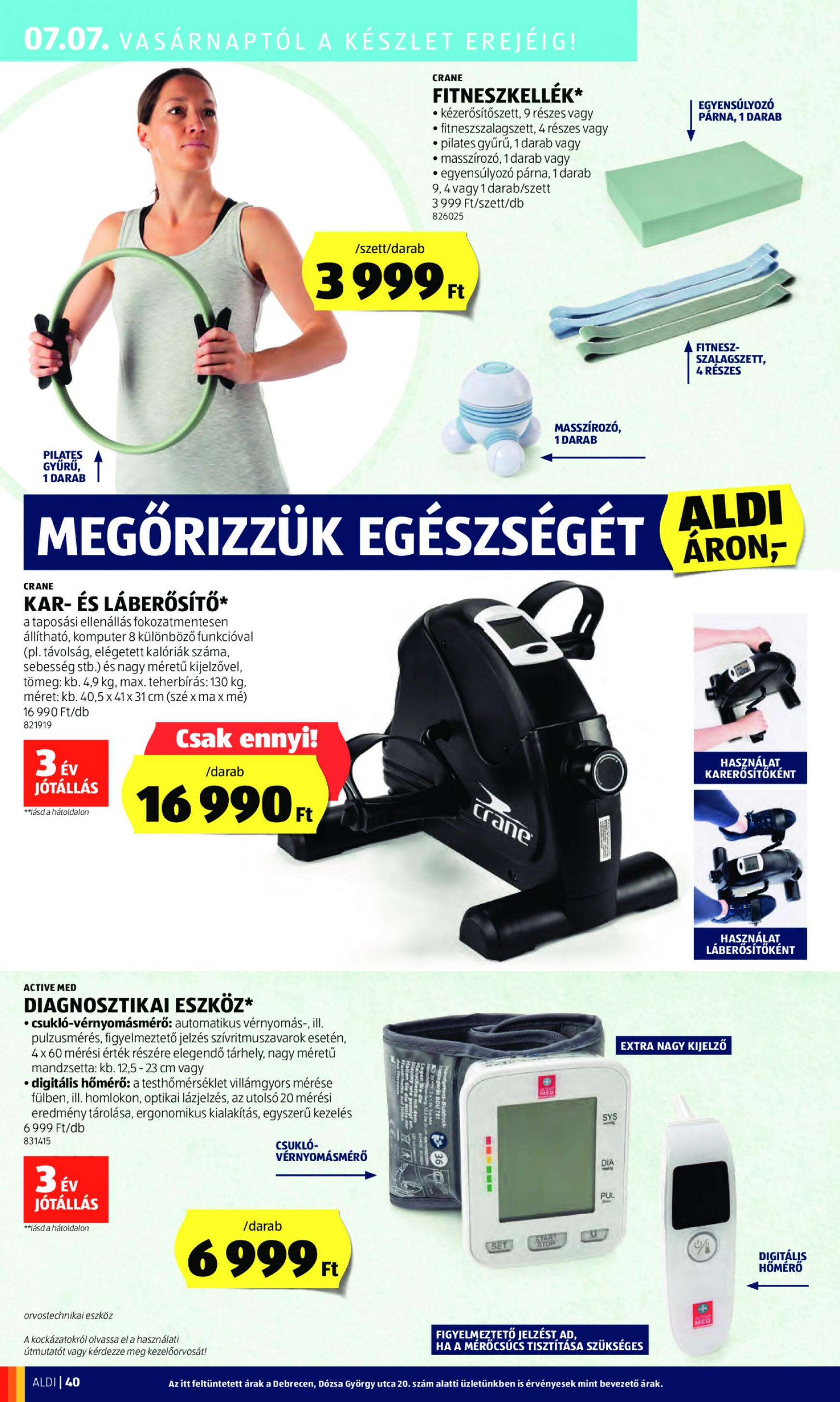 aldi - Aktuális újság Aldi 07.04. - 07.10. - page: 44