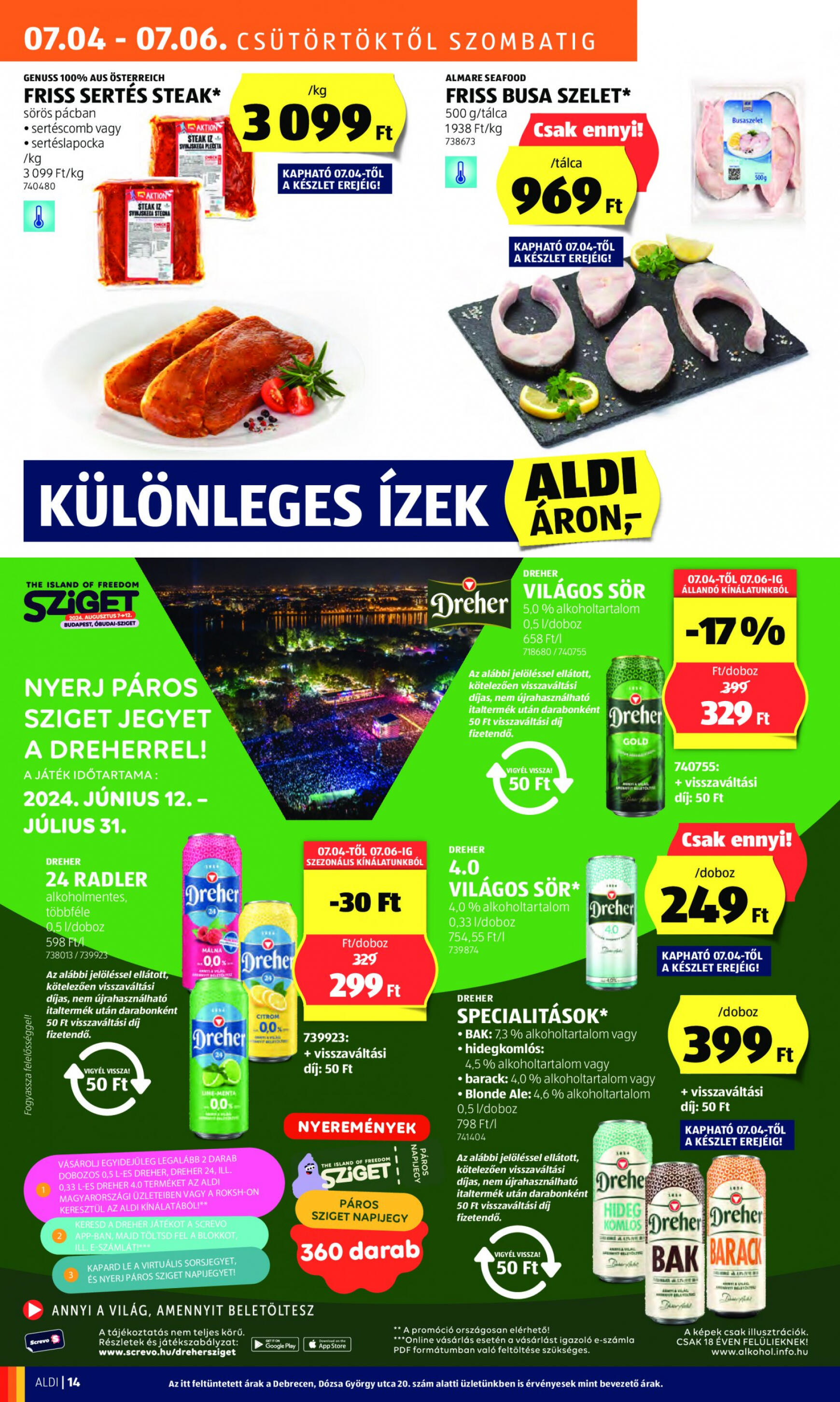 aldi - Aktuális újság Aldi 07.04. - 07.10. - page: 16