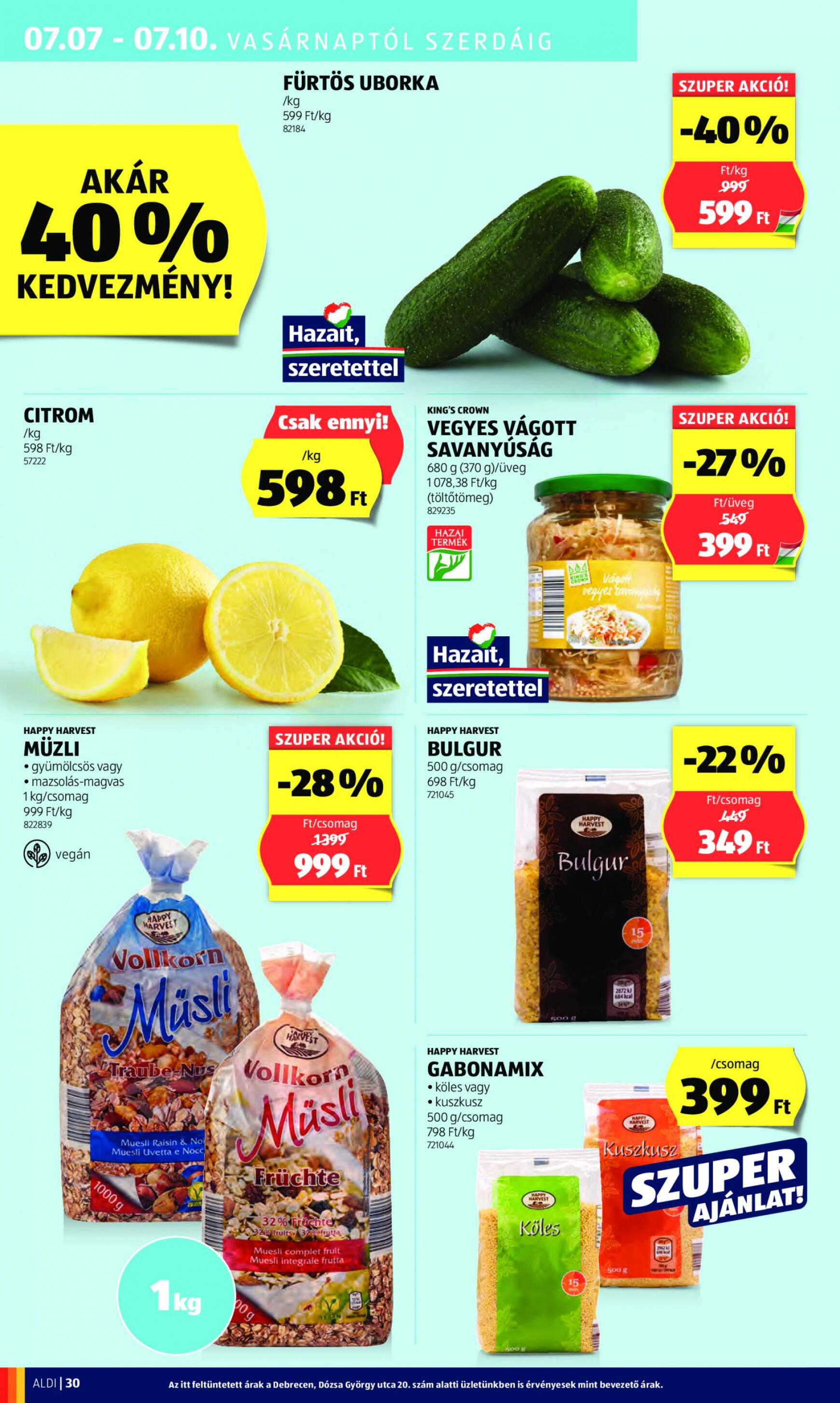 aldi - Aktuális újság Aldi 07.04. - 07.10. - page: 34