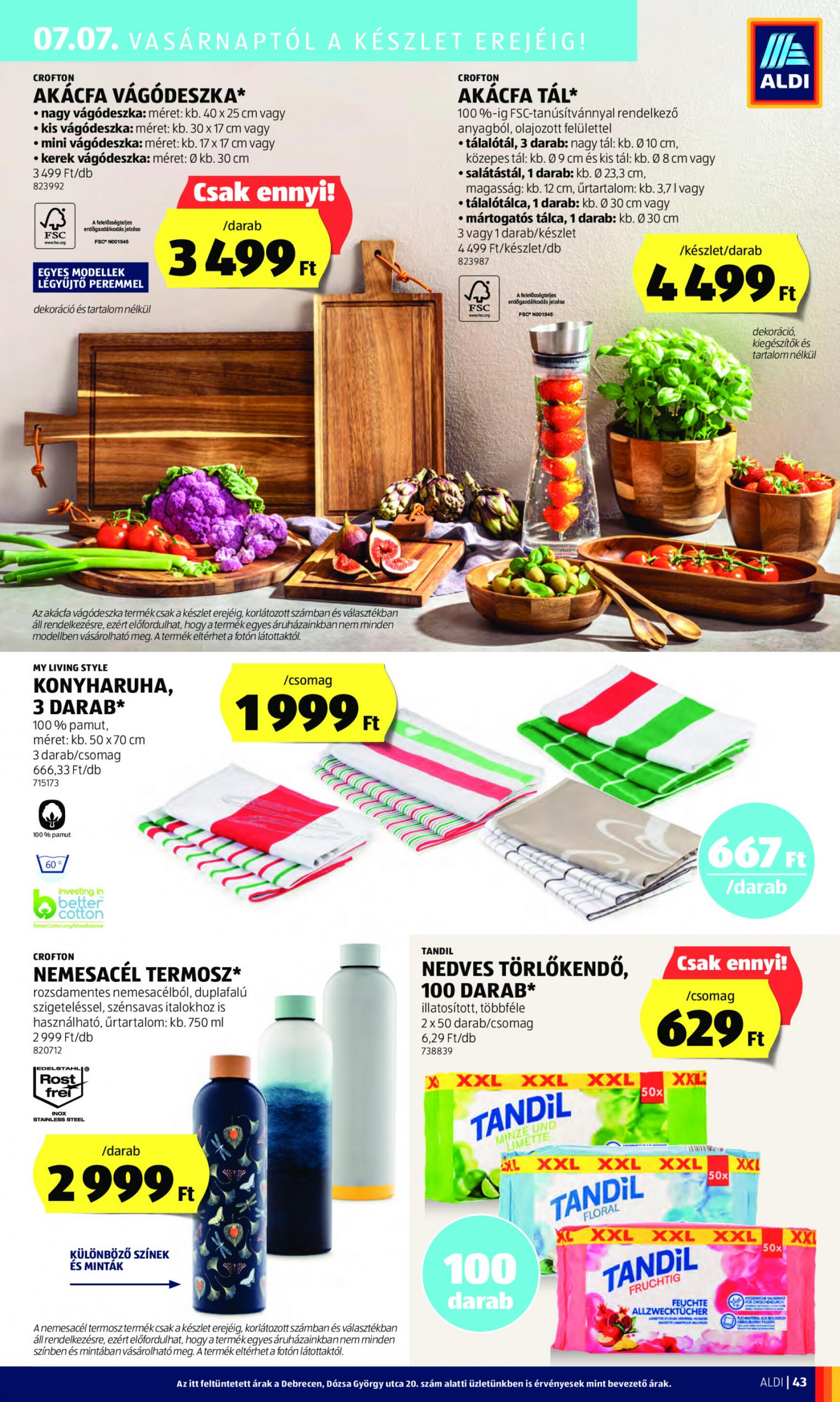 aldi - Aktuális újság Aldi 07.04. - 07.10. - page: 47