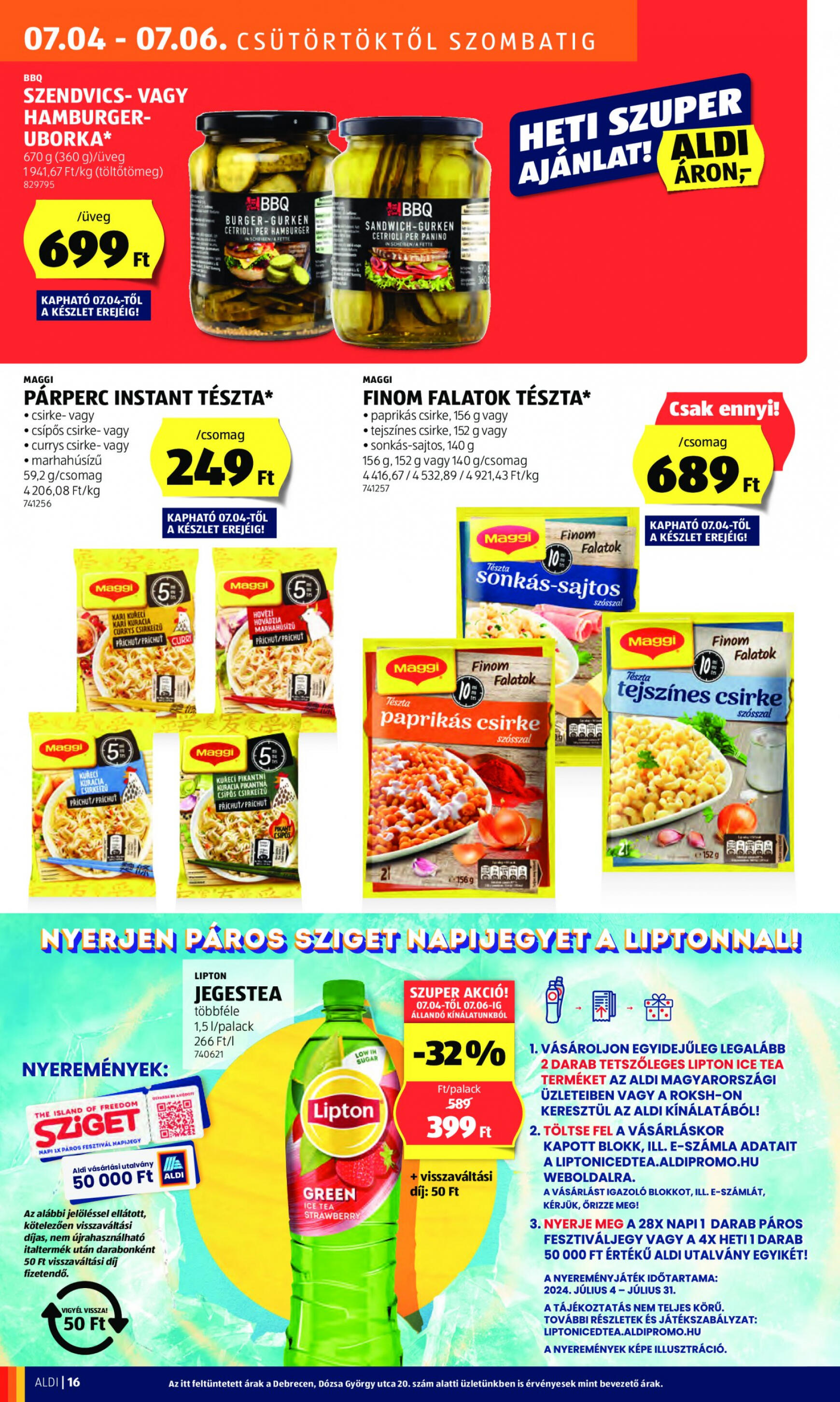 aldi - Aktuális újság Aldi 07.04. - 07.10. - page: 18