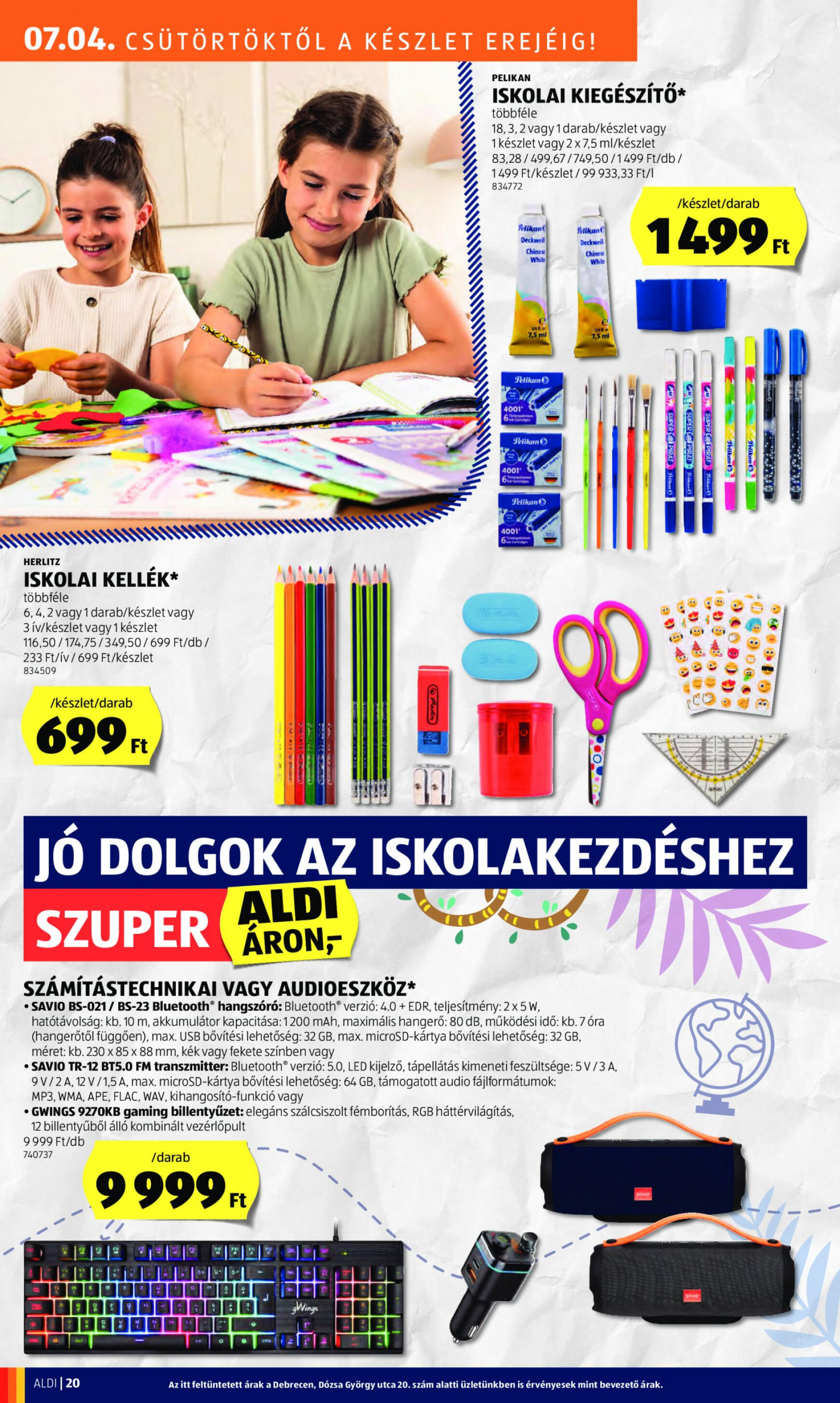 aldi - Aktuális újság Aldi 07.04. - 07.10. - page: 22