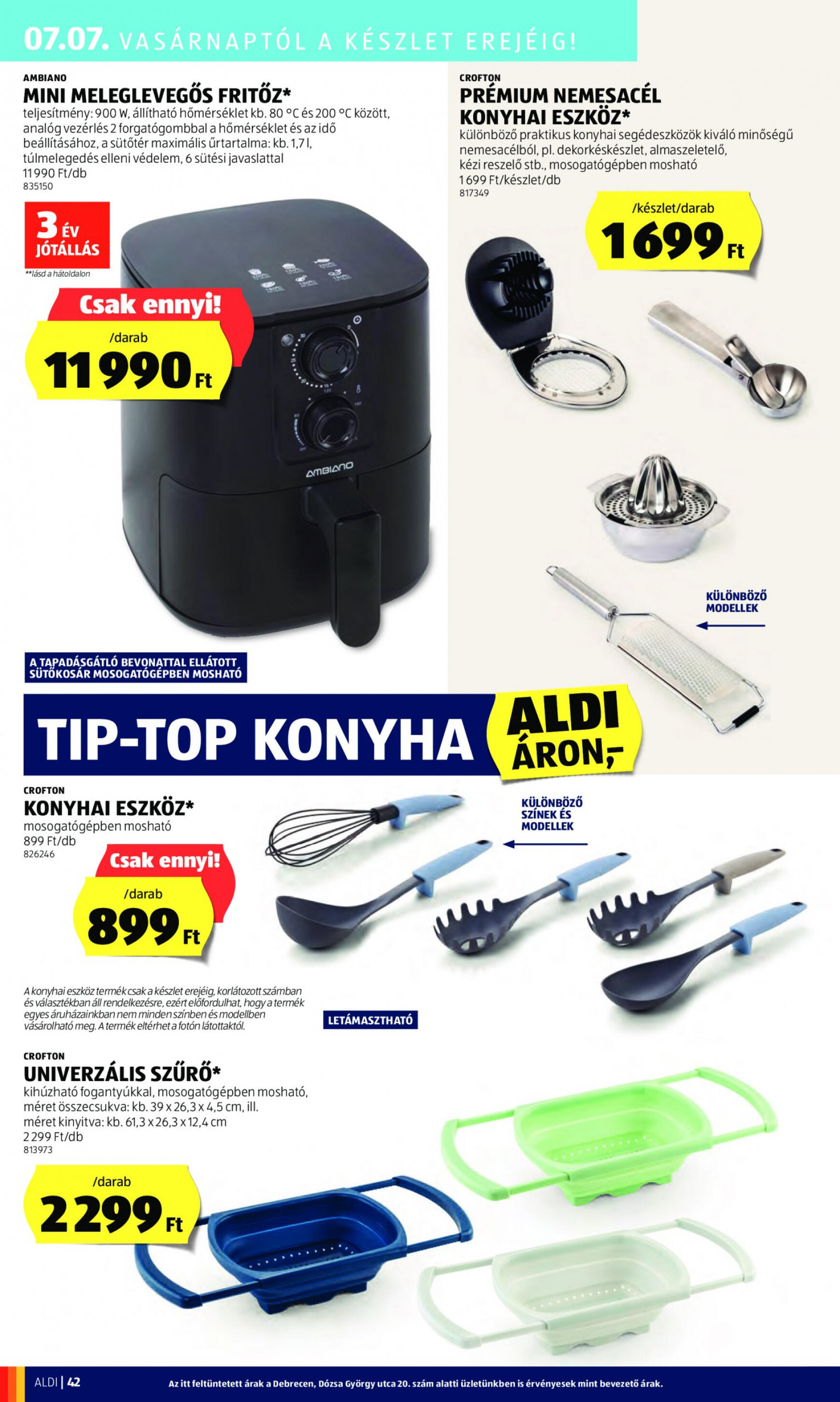 aldi - Aktuális újság Aldi 07.04. - 07.10. - page: 46