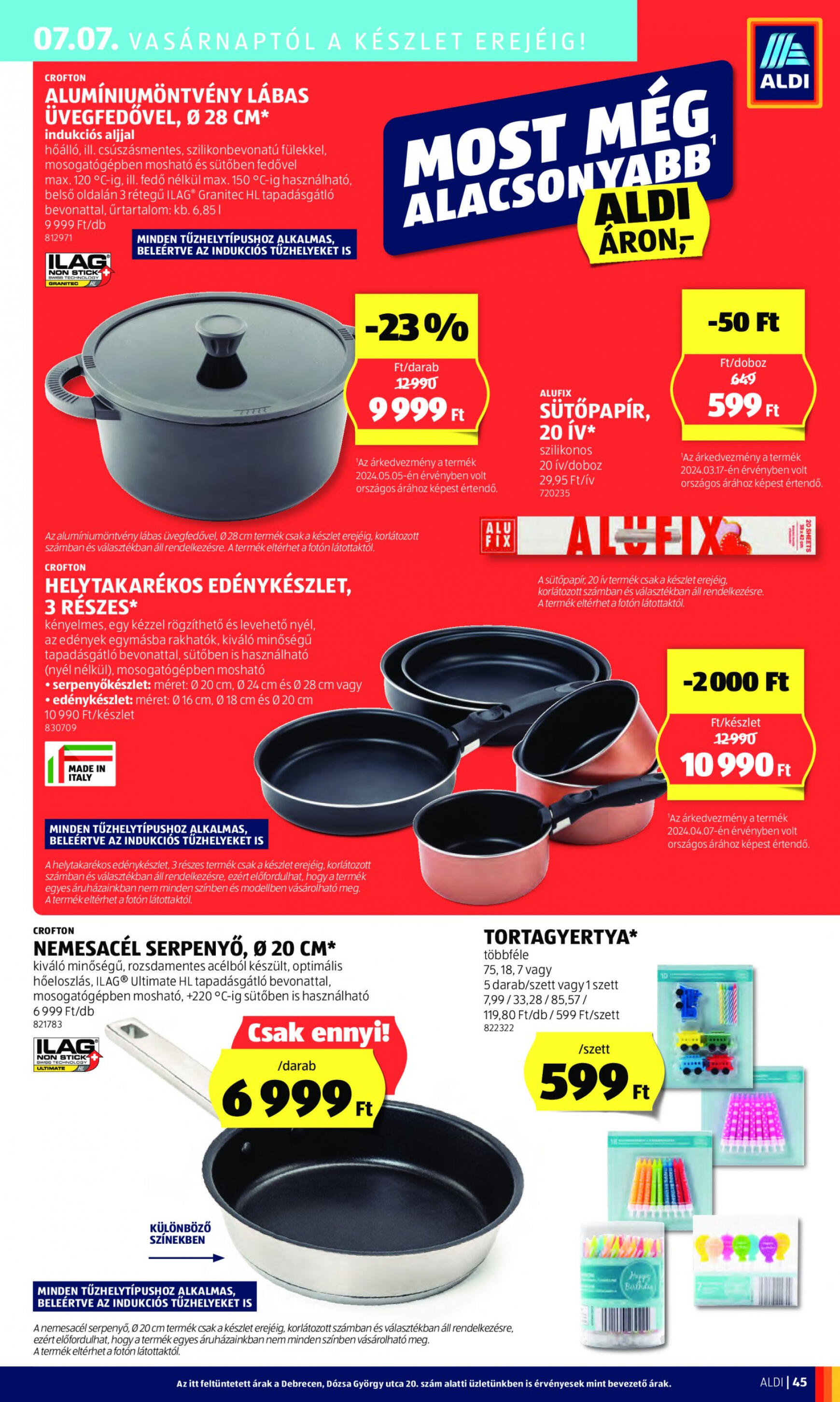 aldi - Aktuális újság Aldi 07.04. - 07.10. - page: 49