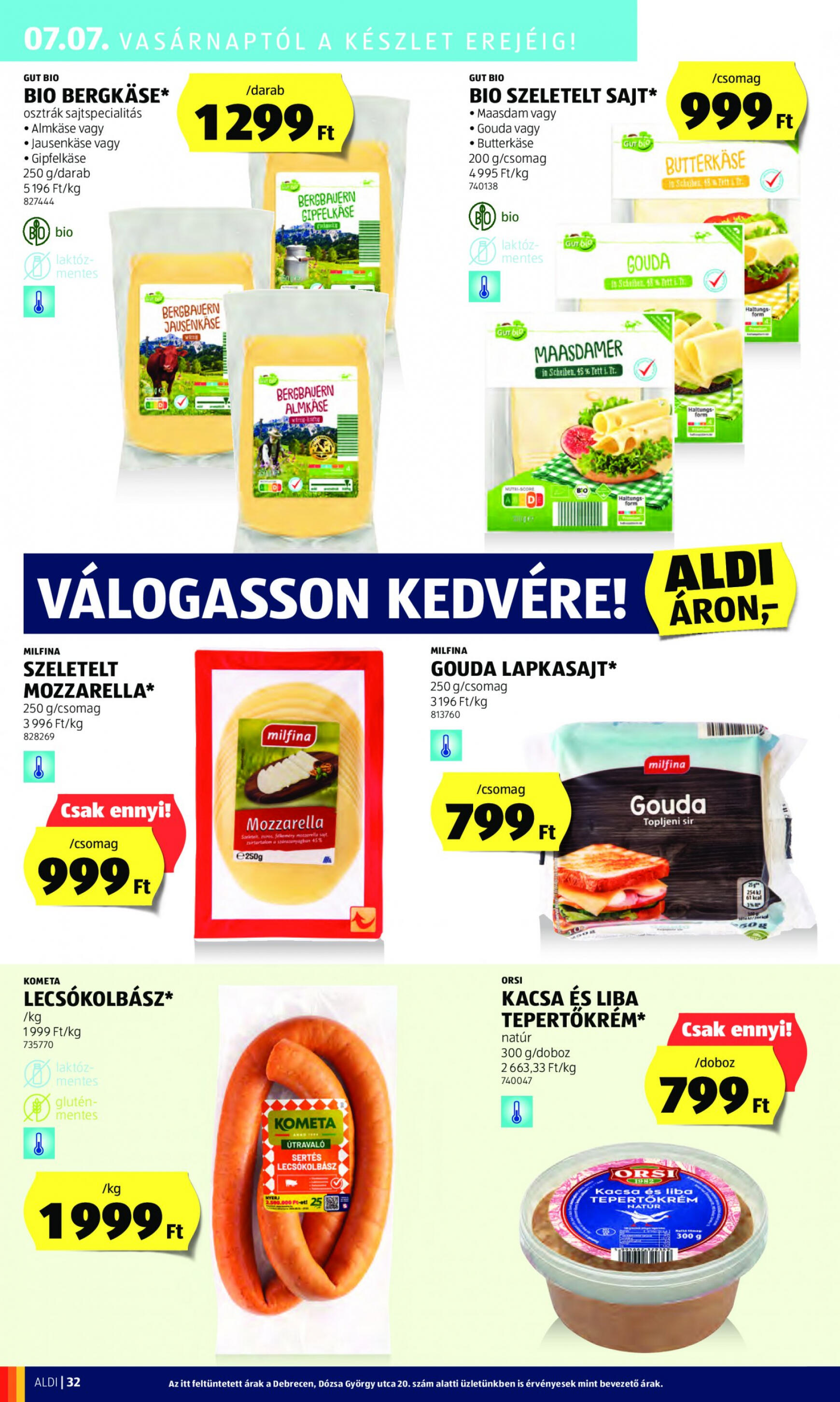 aldi - Aktuális újság Aldi 07.04. - 07.10. - page: 36