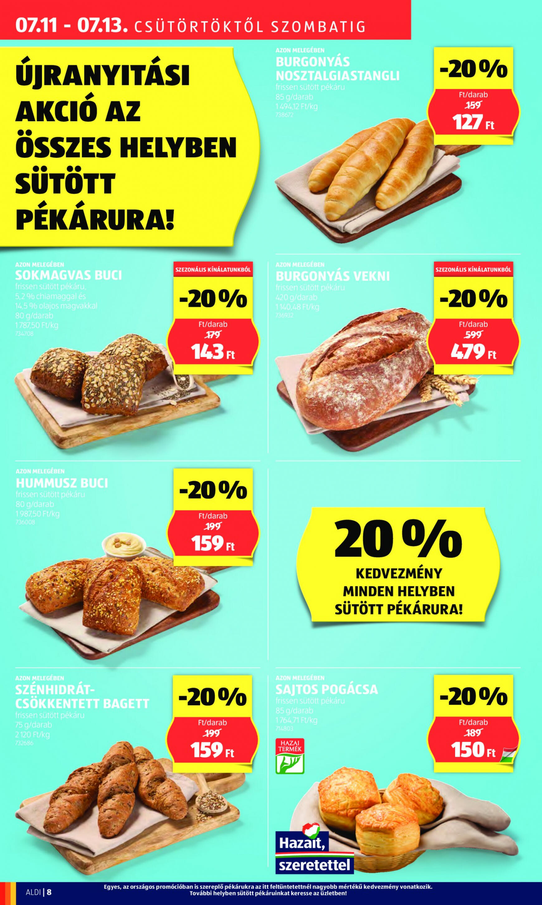 aldi - Aktuális újság Aldi 07.11. - 07.13. - page: 8