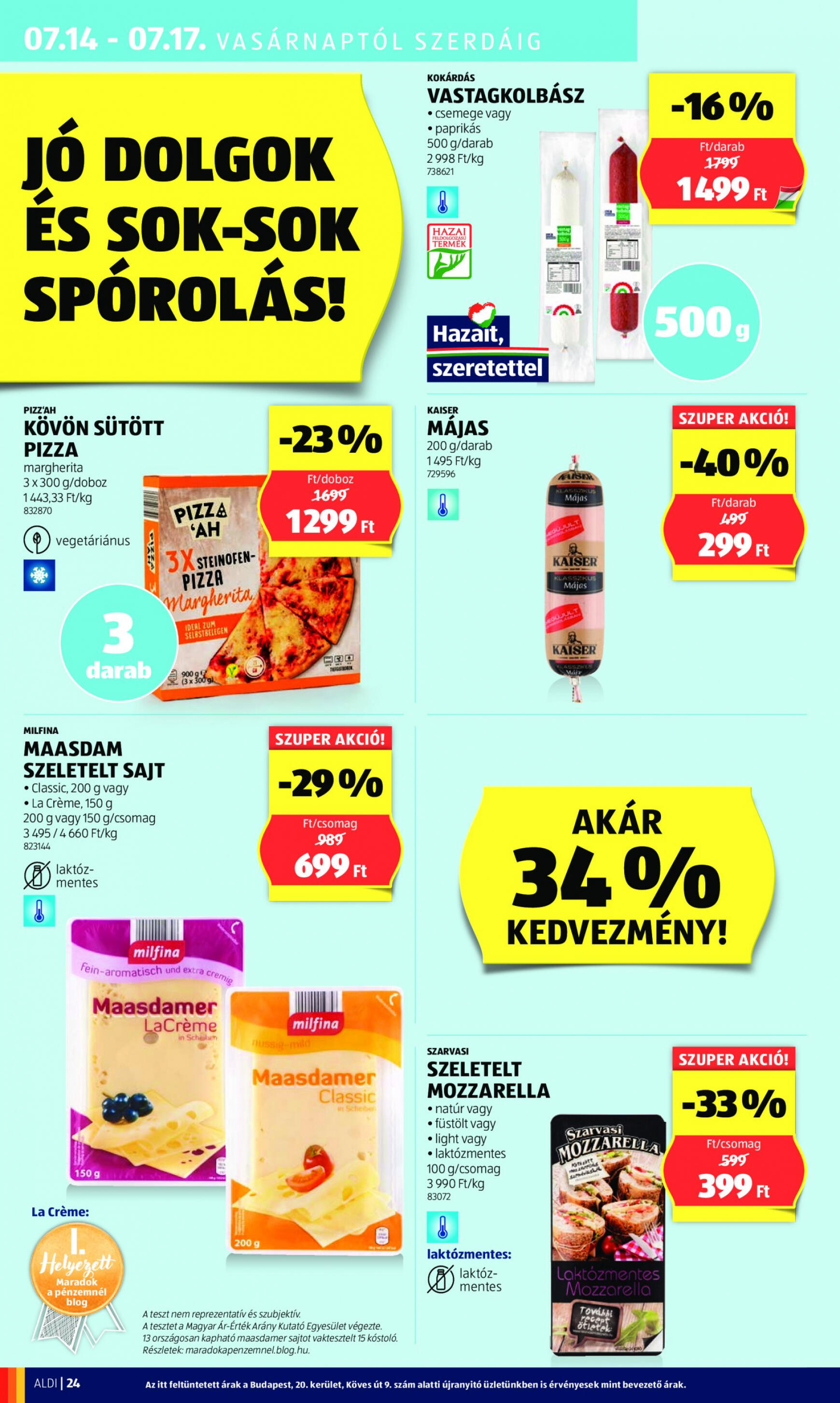 aldi - Aktuális újság Aldi 07.11. - 07.17. - page: 28