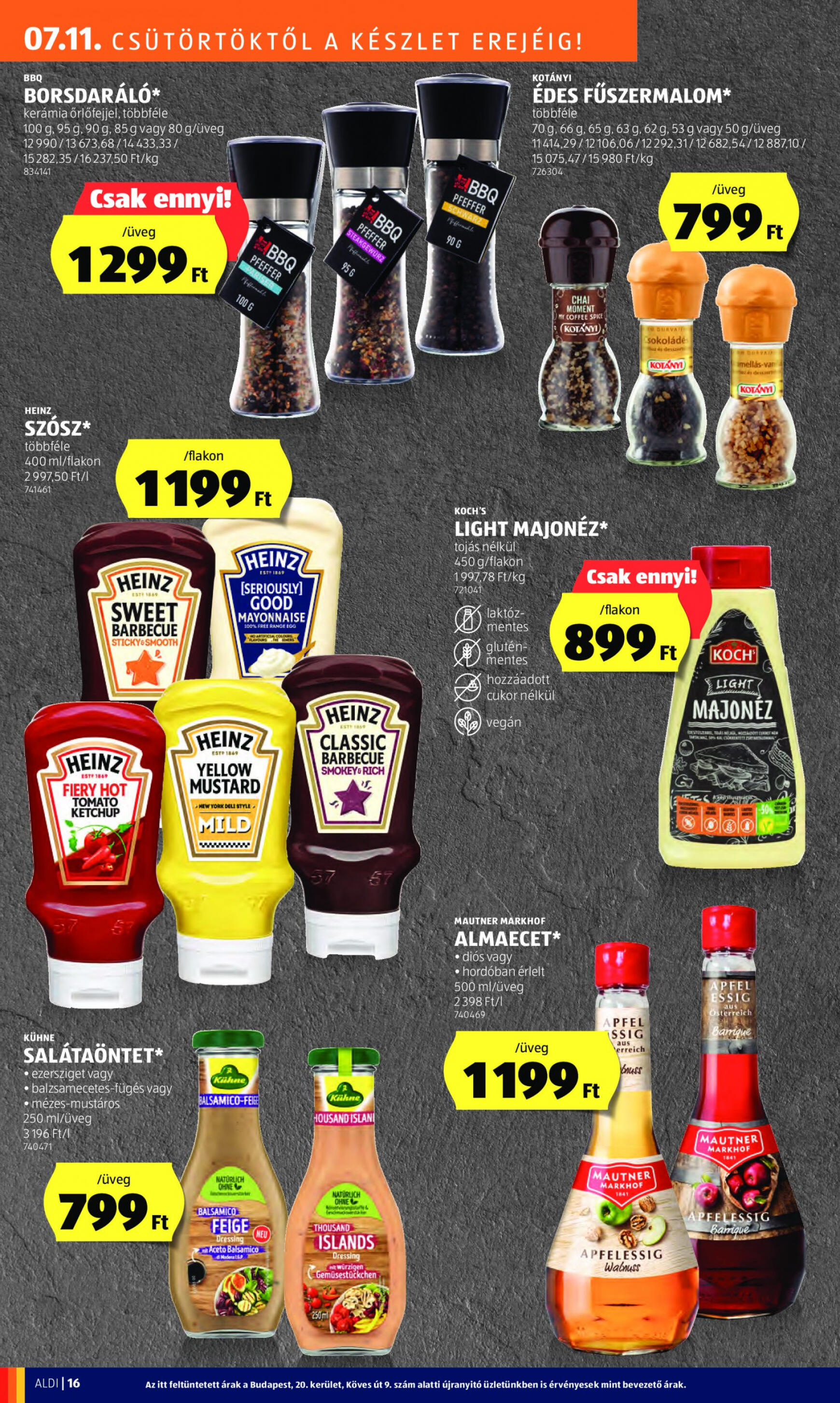 aldi - Aktuális újság Aldi 07.11. - 07.17. - page: 18