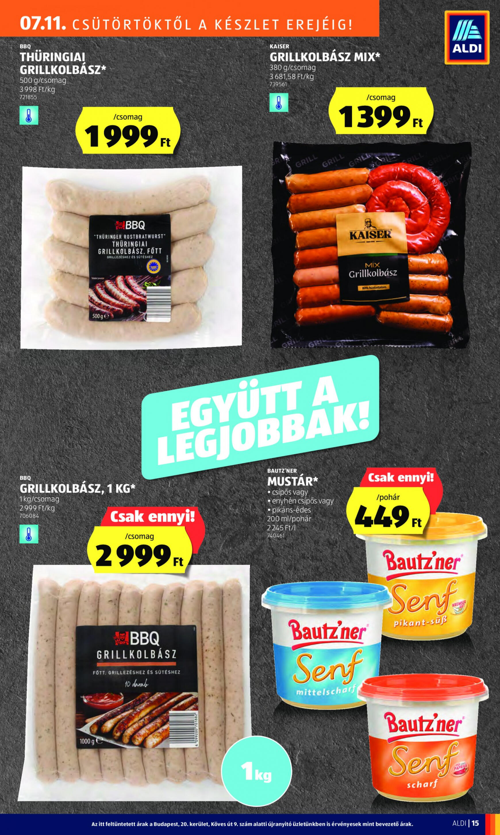 aldi - Aktuális újság Aldi 07.11. - 07.17. - page: 17