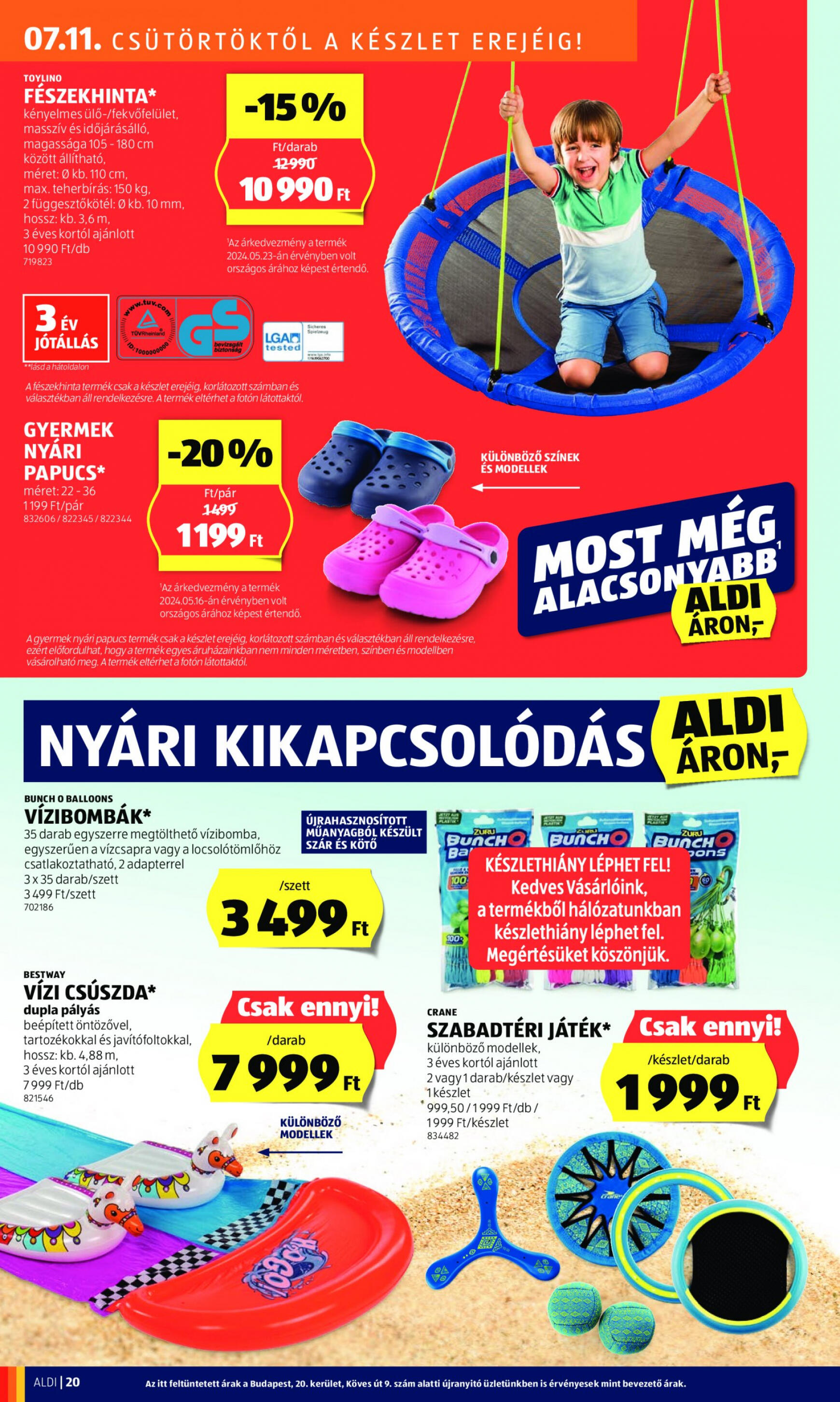 aldi - Aktuális újság Aldi 07.11. - 07.17. - page: 22