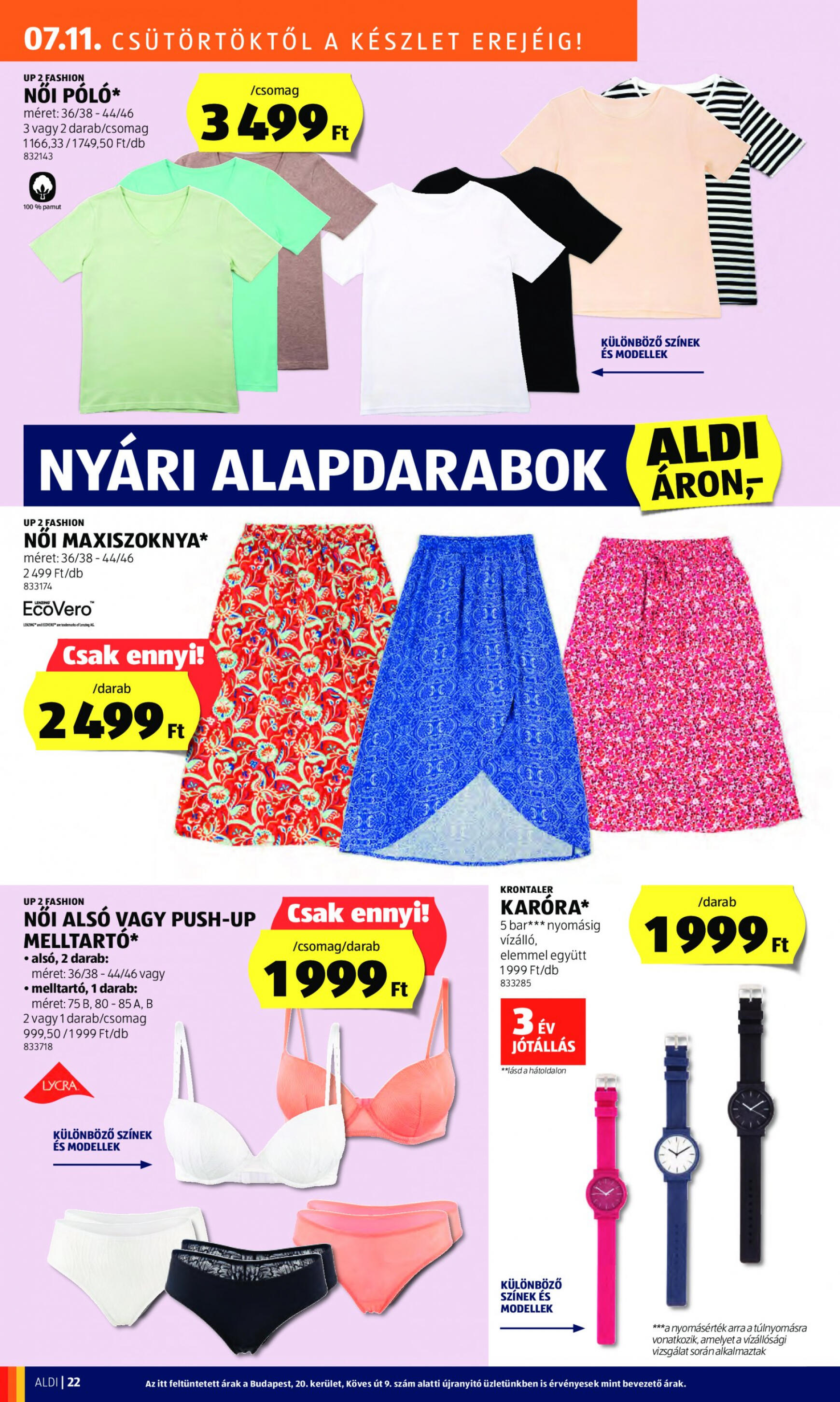 aldi - Aktuális újság Aldi 07.11. - 07.17. - page: 24