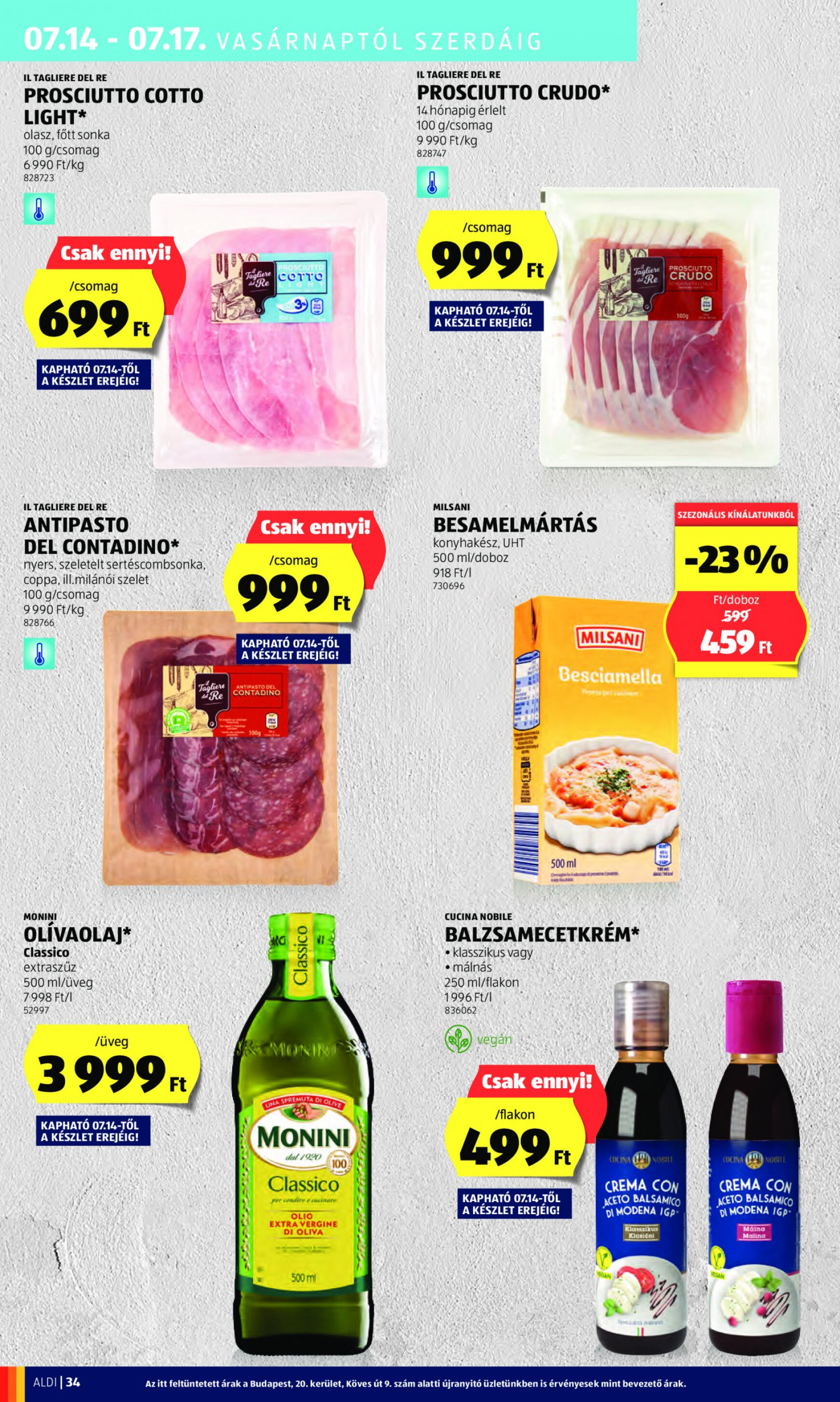 aldi - Aktuális újság Aldi 07.11. - 07.17. - page: 38