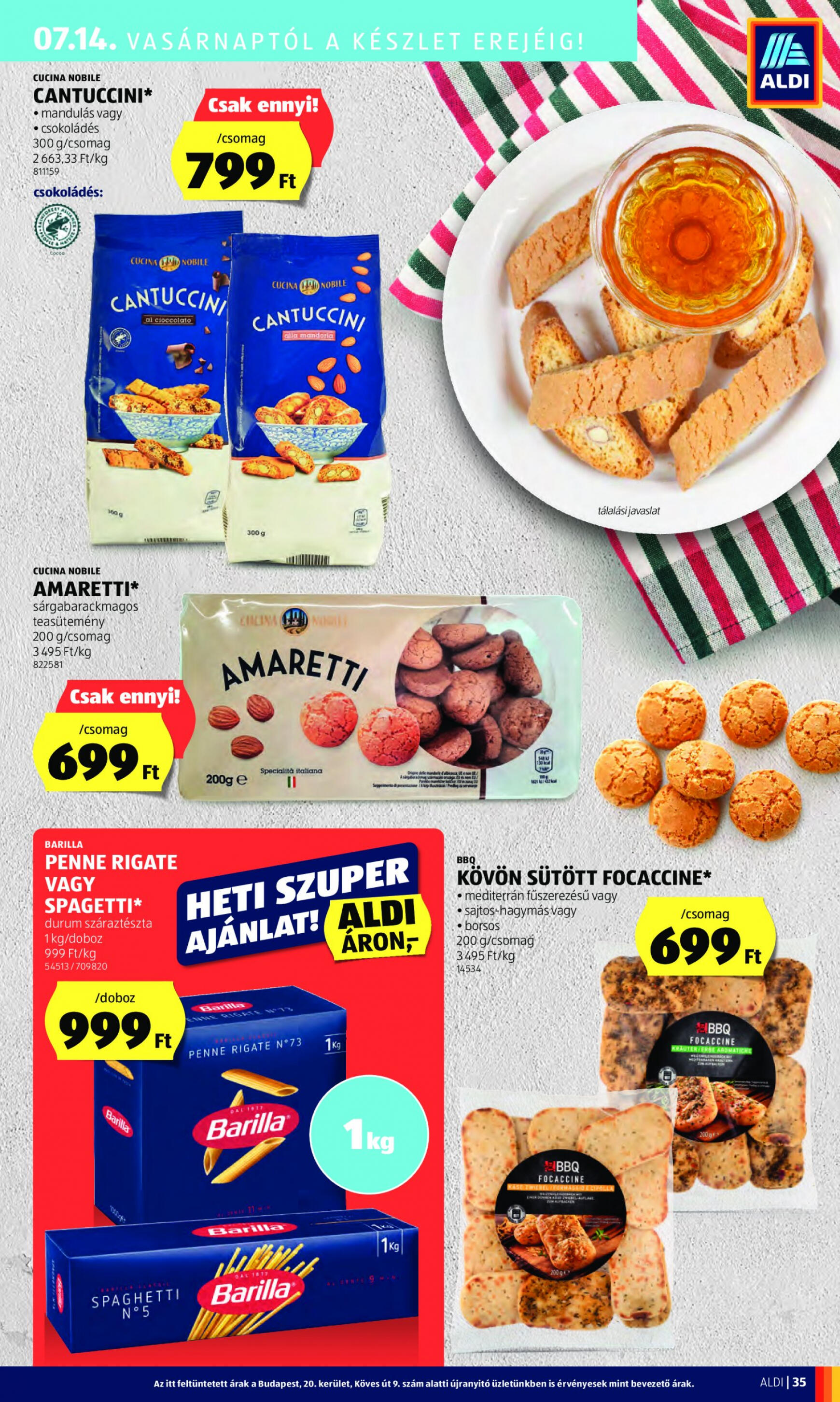 aldi - Aktuális újság Aldi 07.11. - 07.17. - page: 39