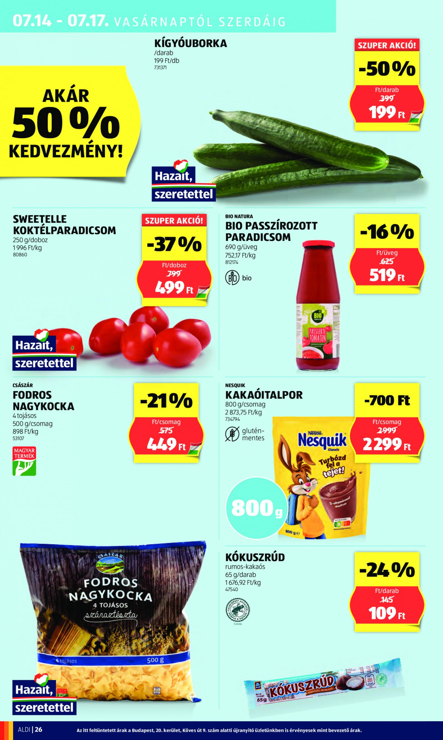 aldi - Aktuális újság Aldi 07.11. - 07.17. - page: 30