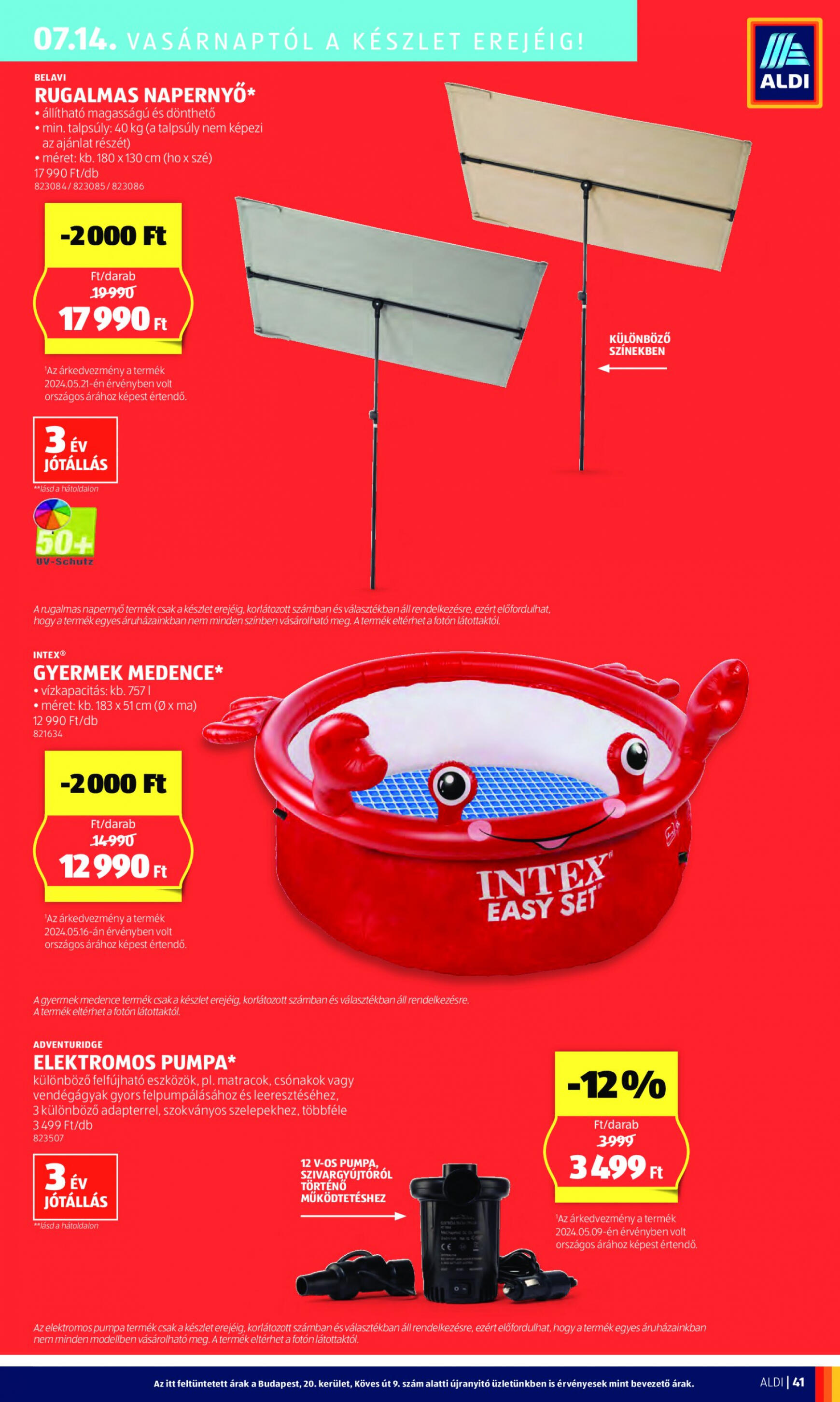 aldi - Aktuális újság Aldi 07.11. - 07.17. - page: 45