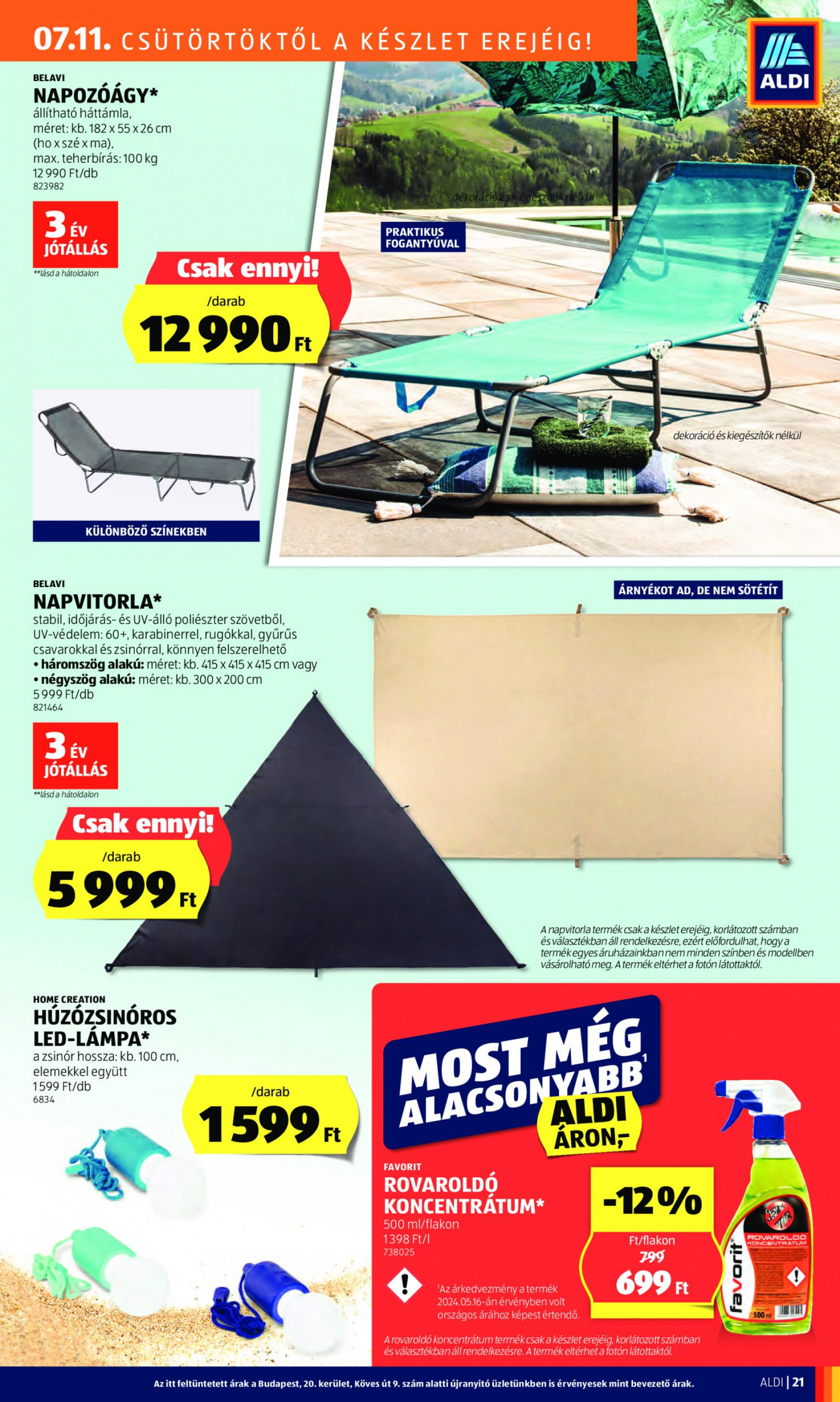 aldi - Aktuális újság Aldi 07.11. - 07.17. - page: 23