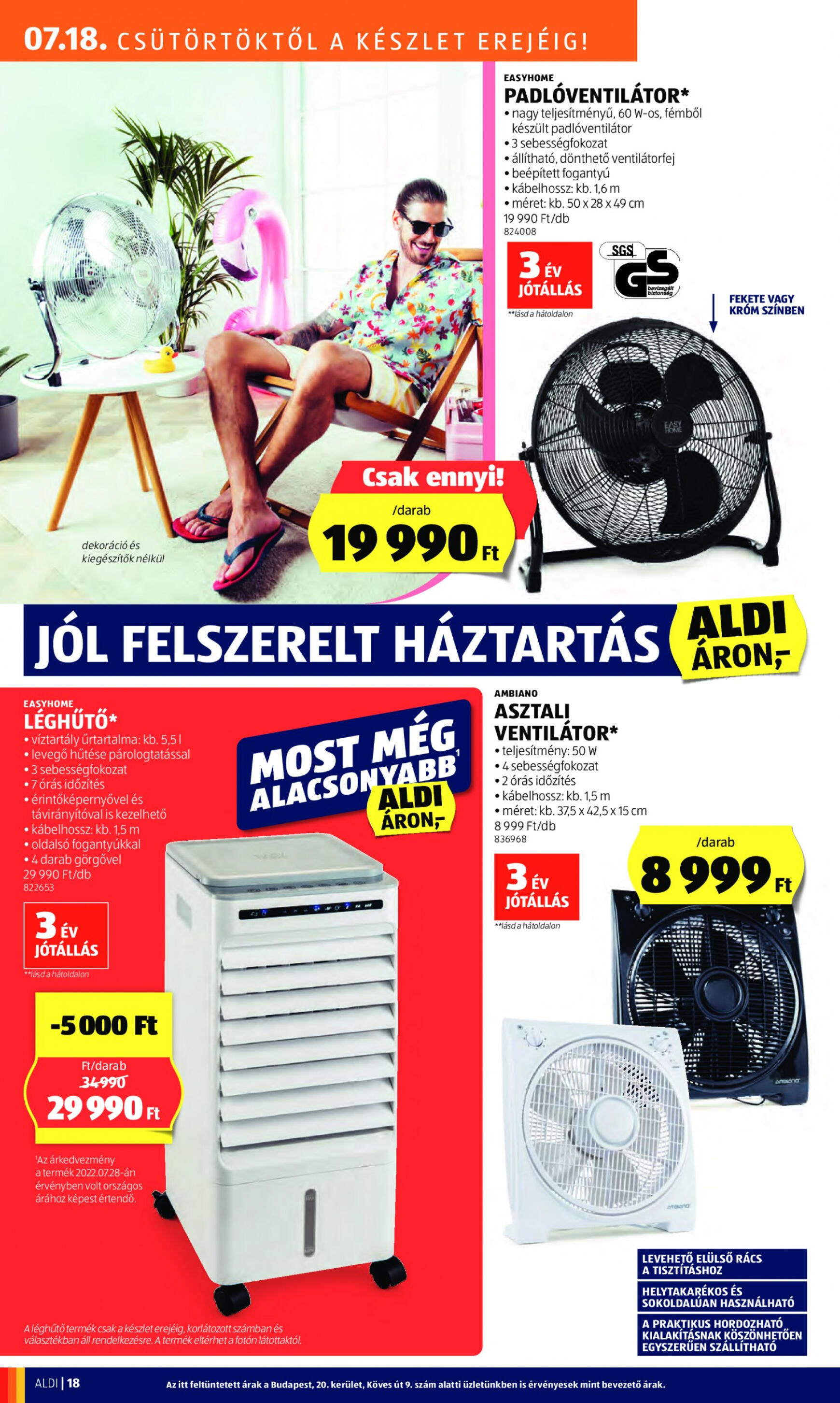 aldi - Aktuális újság Aldi 07.18. - 07.24. - page: 20