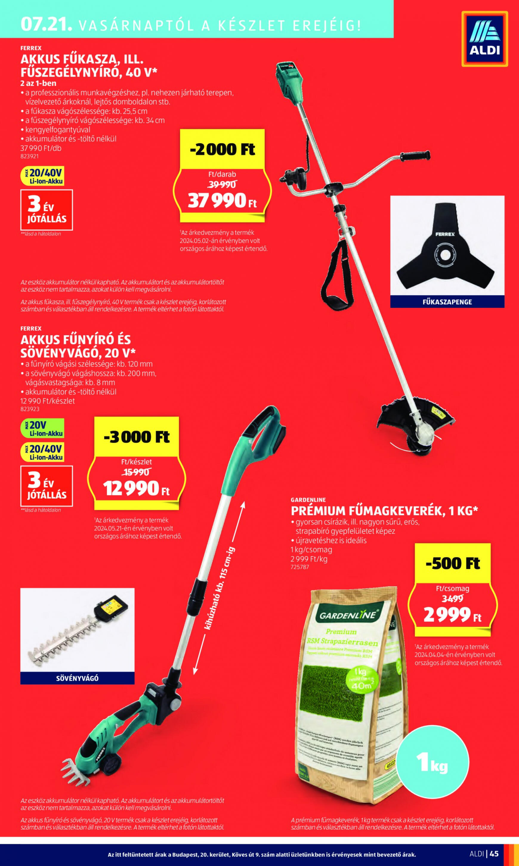 aldi - Aktuális újság Aldi 07.18. - 07.24. - page: 49