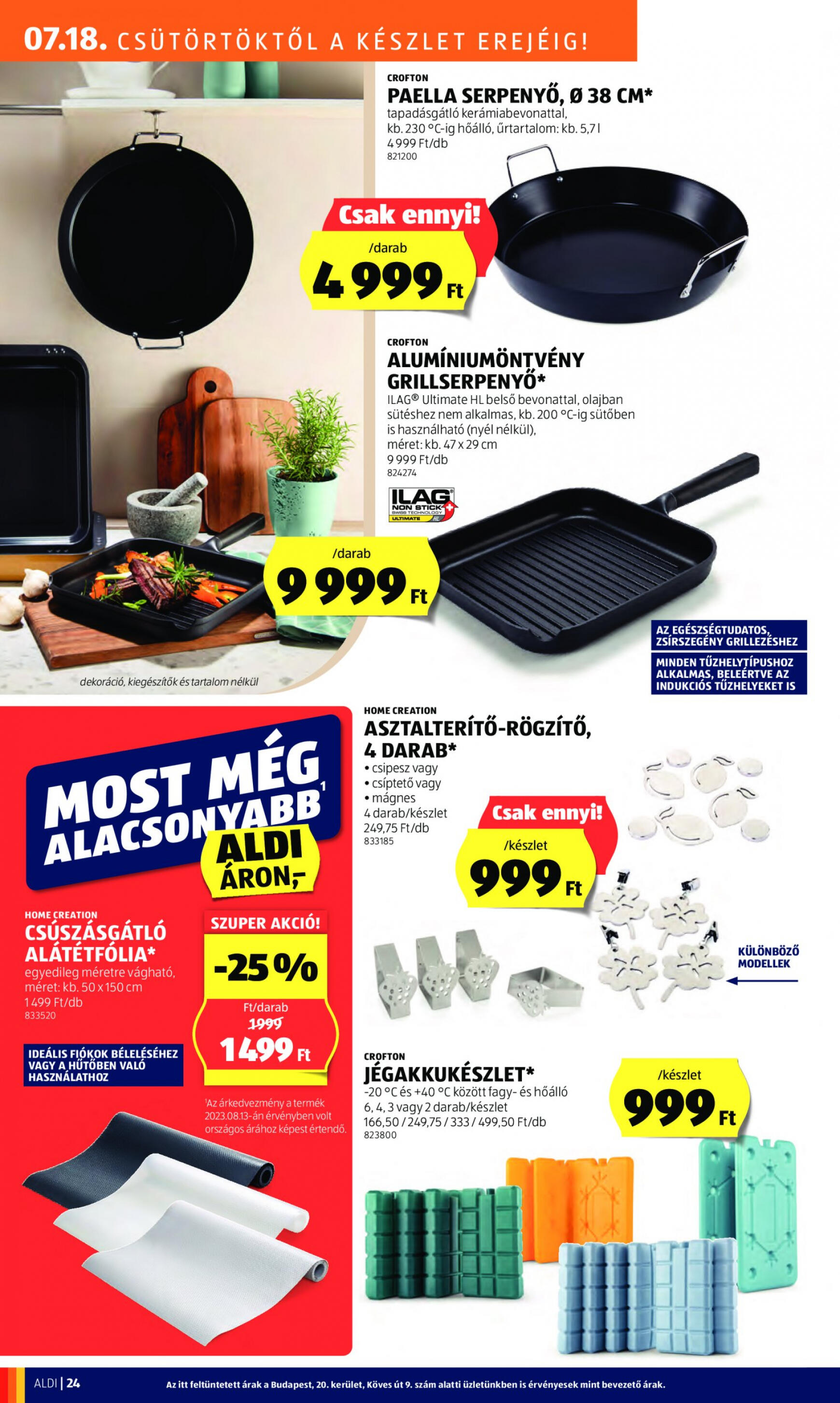 aldi - Aktuális újság Aldi 07.18. - 07.24. - page: 26