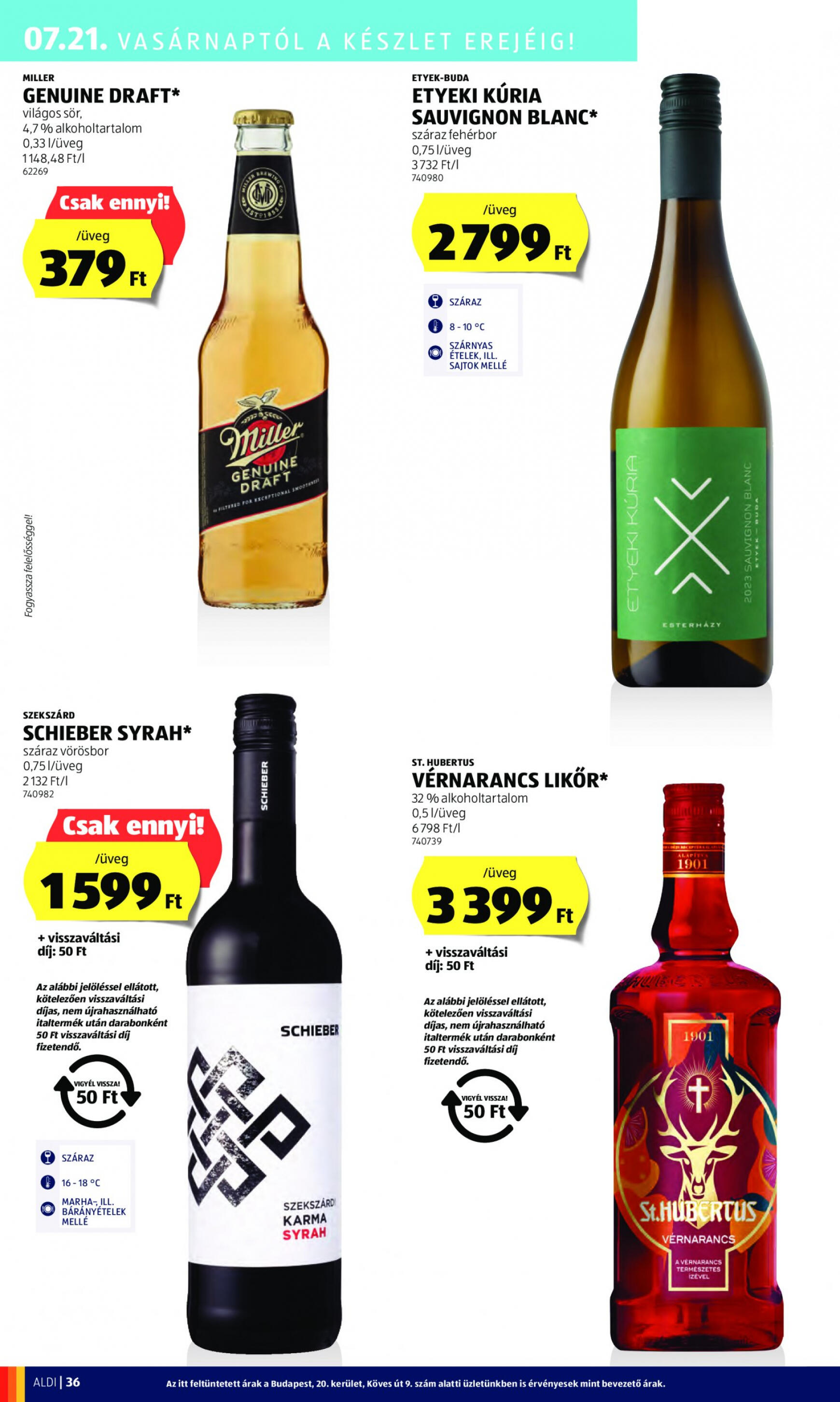 aldi - Aktuális újság Aldi 07.18. - 07.24. - page: 40