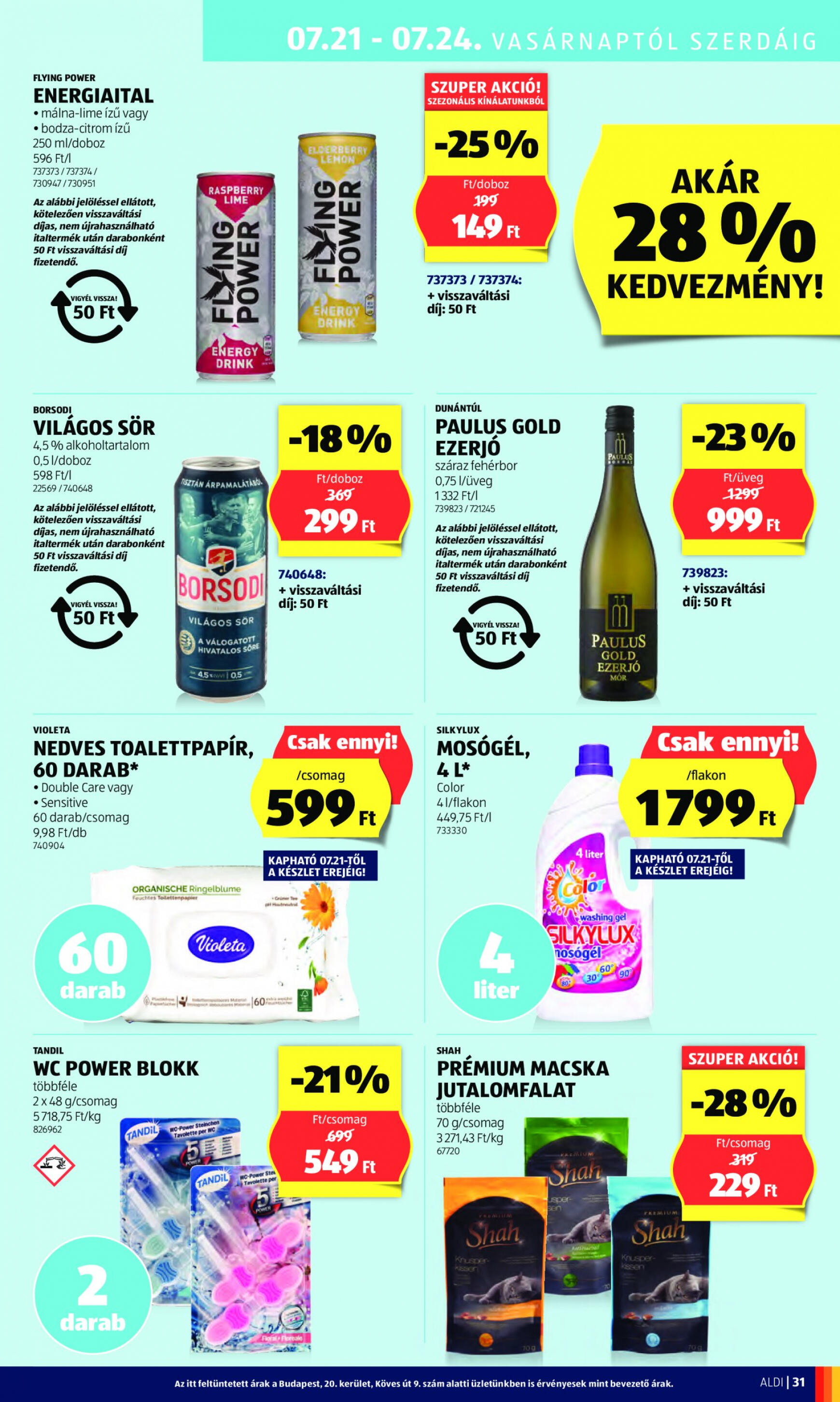 aldi - Aktuális újság Aldi 07.18. - 07.24. - page: 35