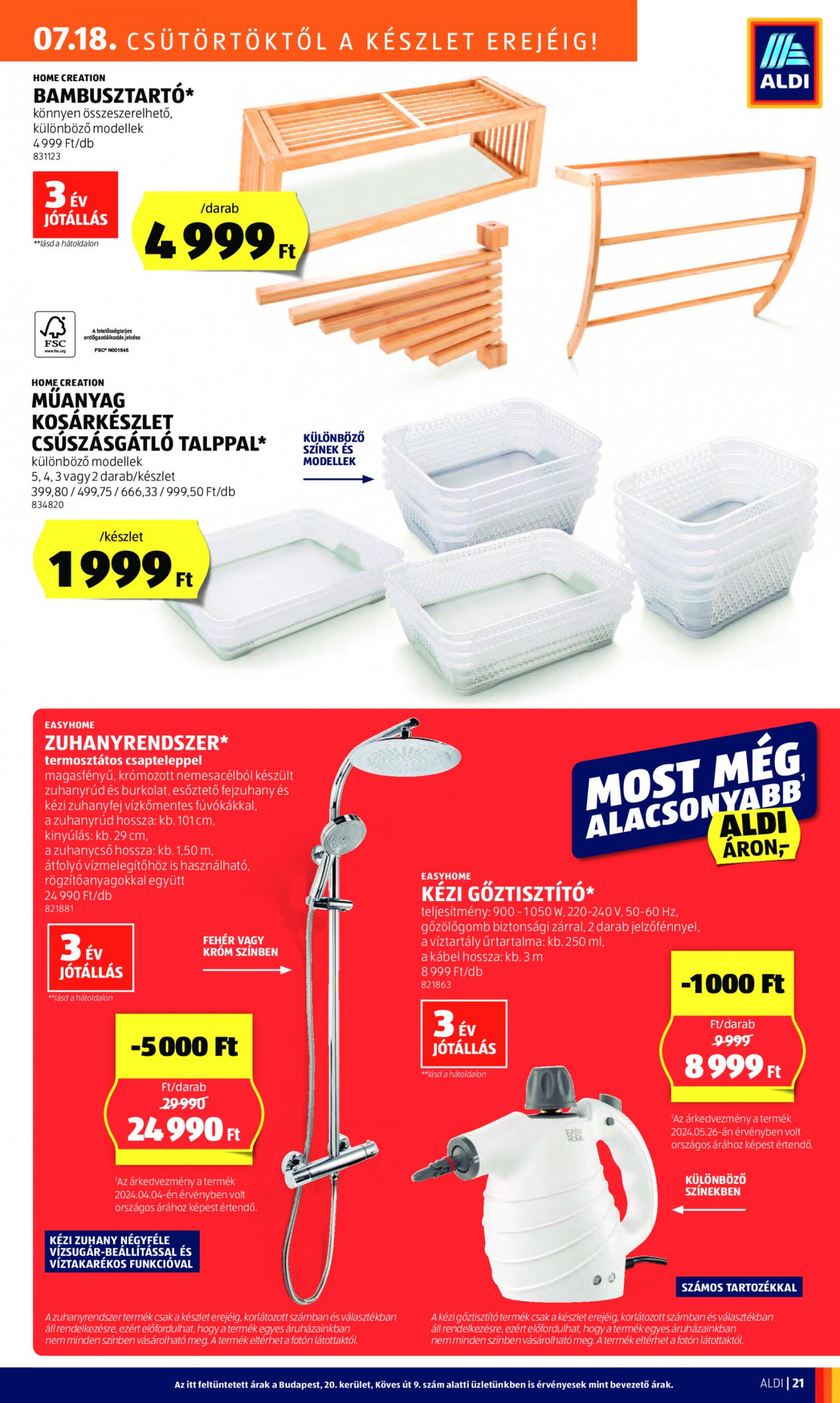 aldi - Aktuális újság Aldi 07.18. - 07.24. - page: 23